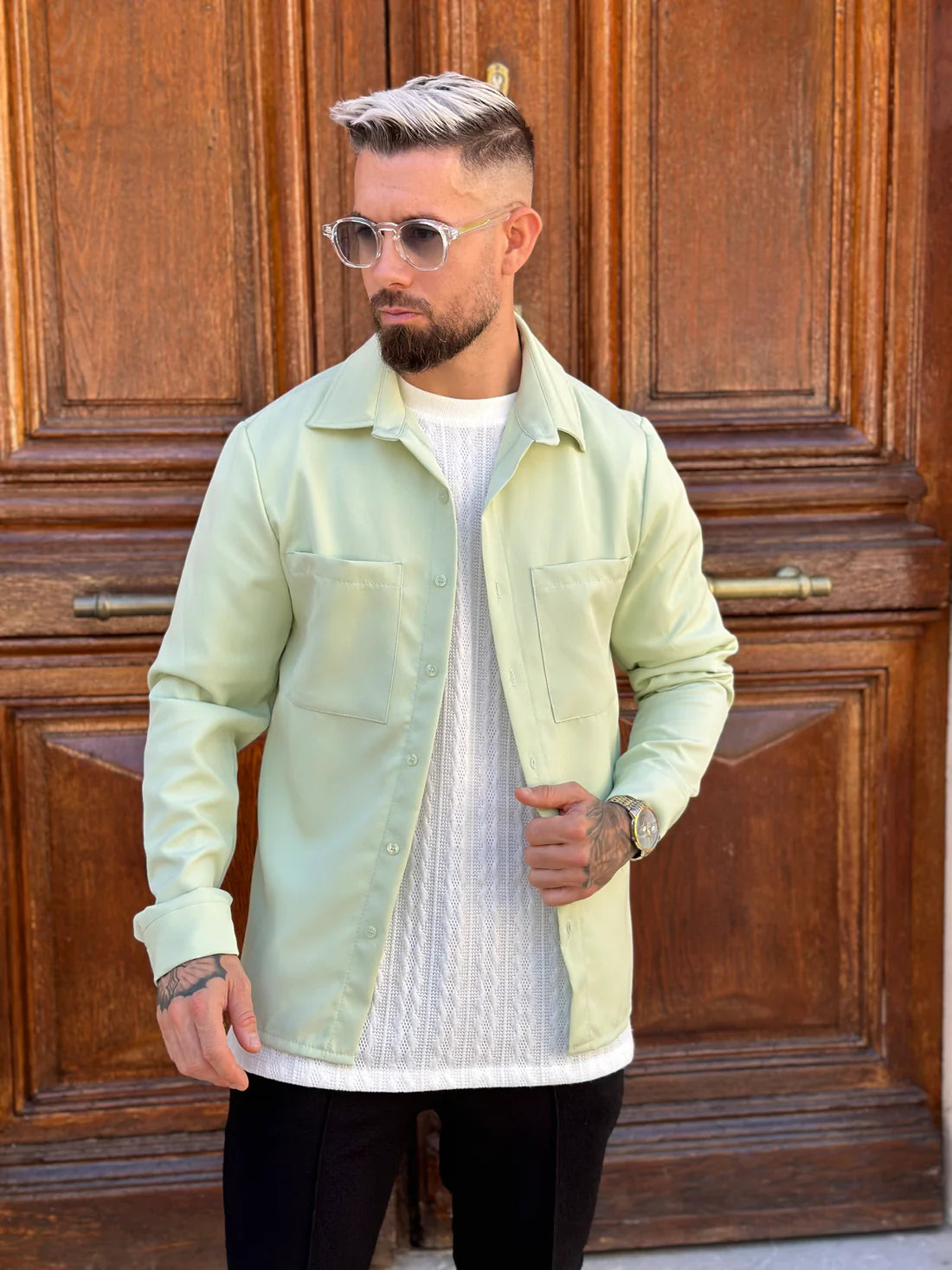 Uniplay - Chemise Lounge mint - Stayin