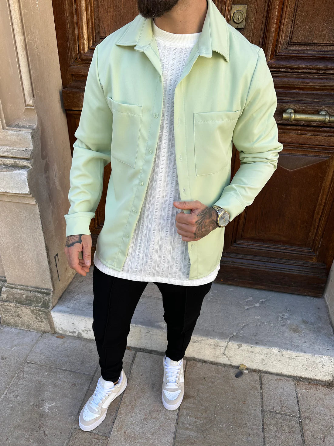 Uniplay - Chemise Lounge mint - Stayin