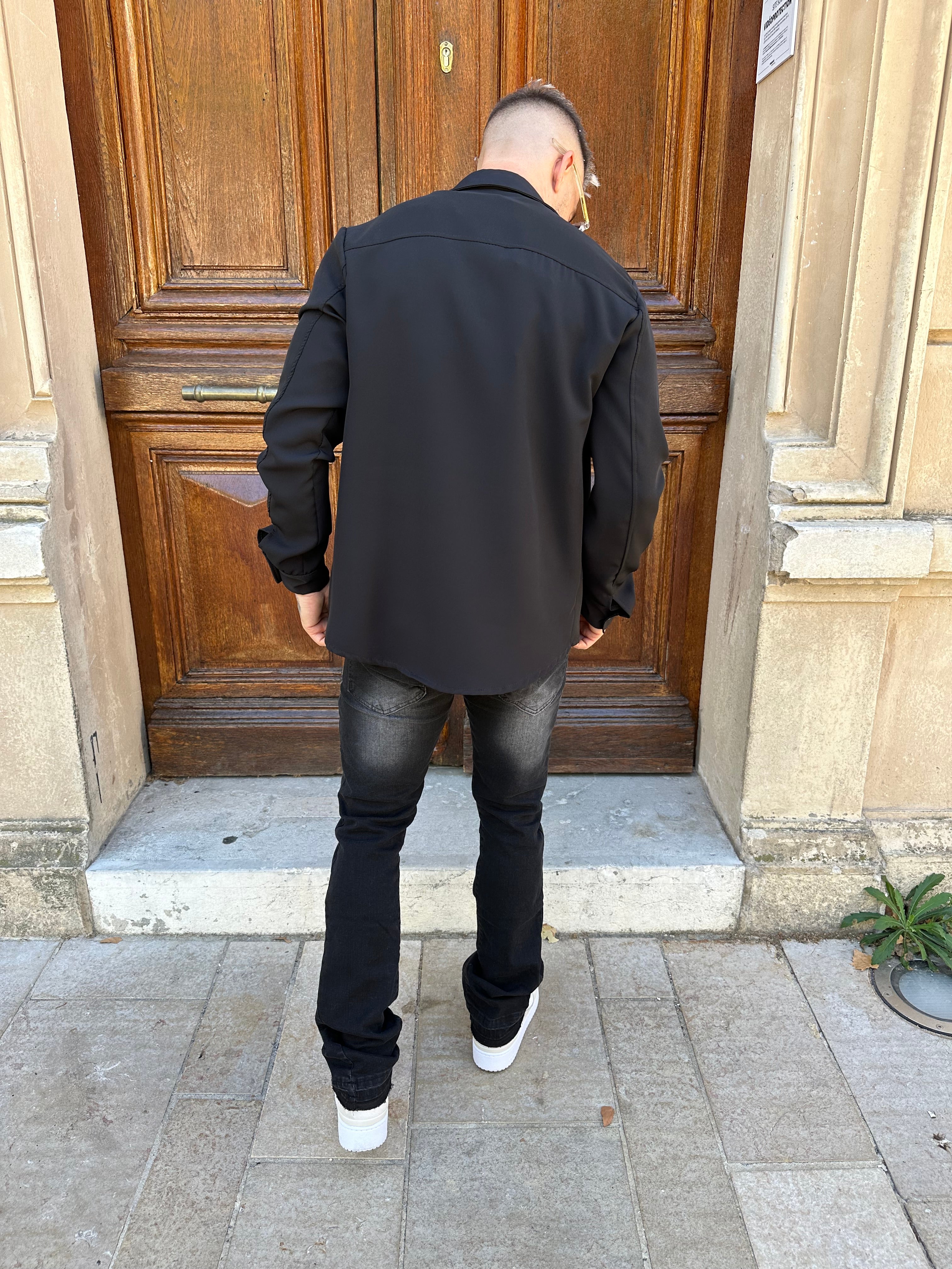 Uniplay - Chemise Lounge noir - Stayin