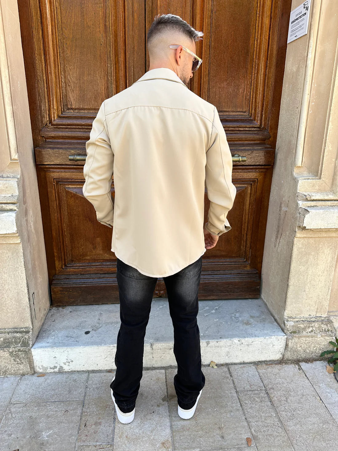 Uniplay - Chemise Lounge beige - Stayin