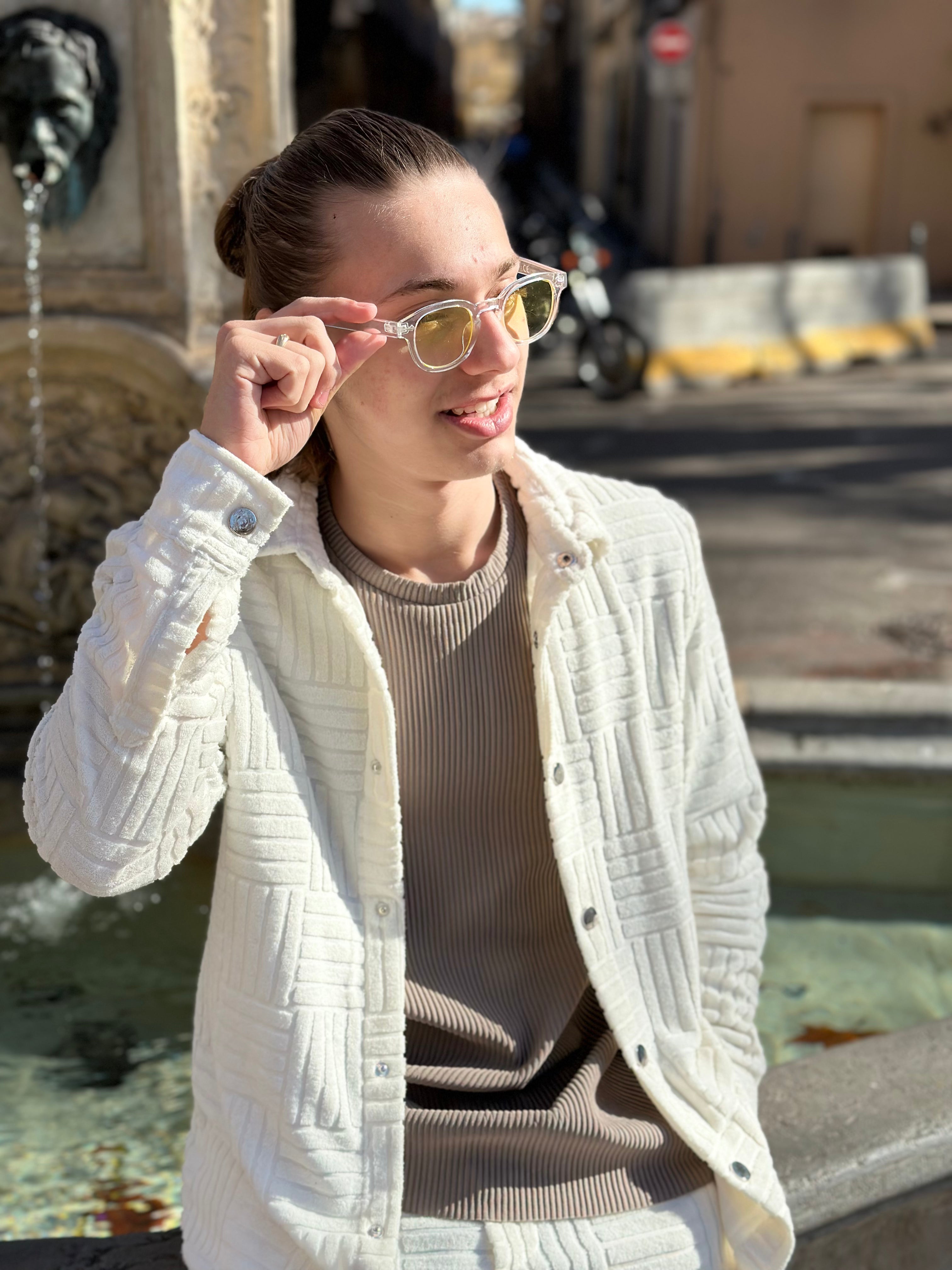 Lunette - Moskot Transparente Jaune