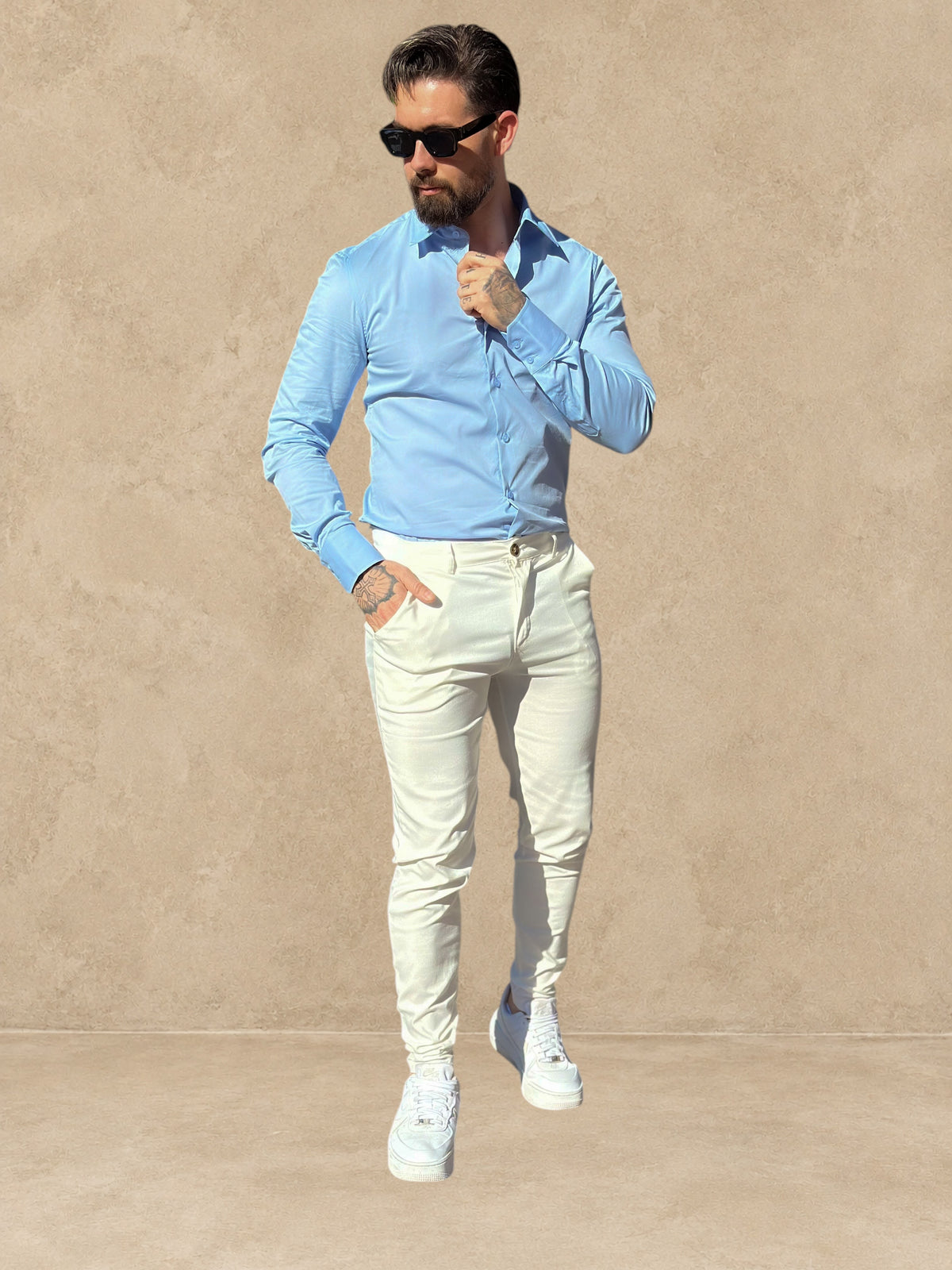 Frilivin - Pantalon cosy blanc - Stayin