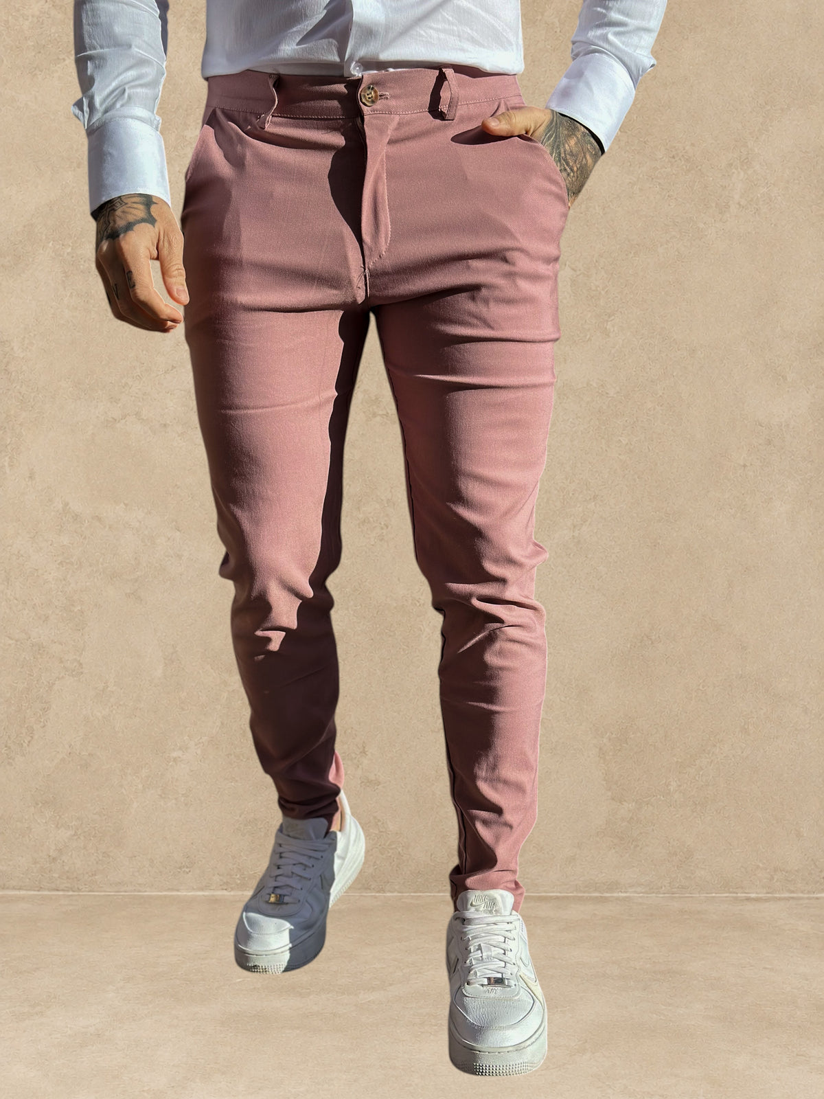 Frilivin - Pantalon cosy rose - Stayin