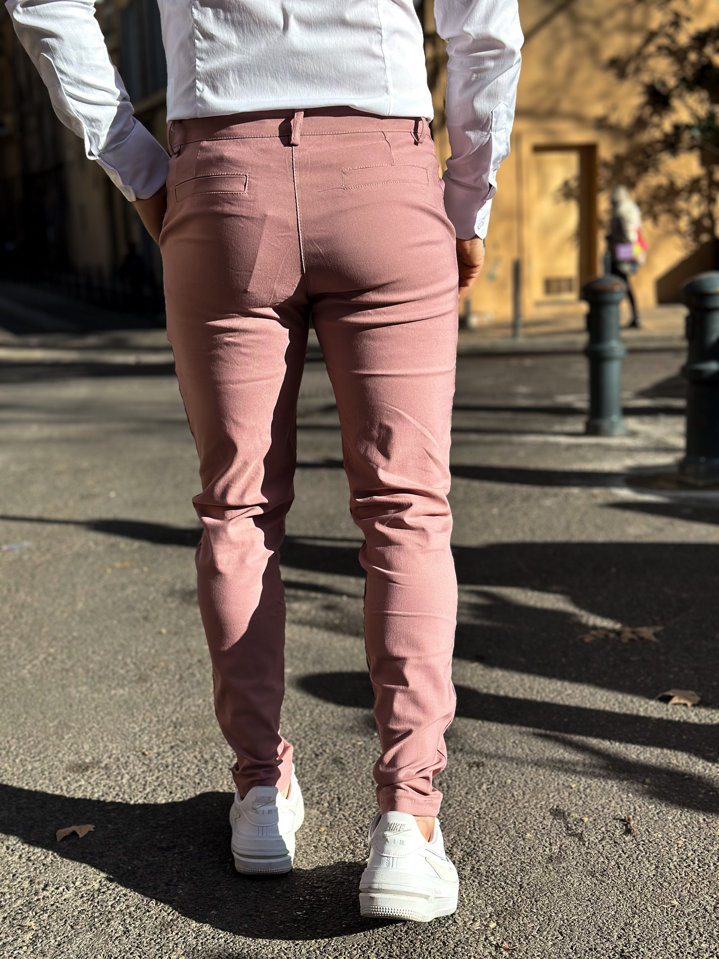 Frilivin - Pantalon cosy rose - Stayin