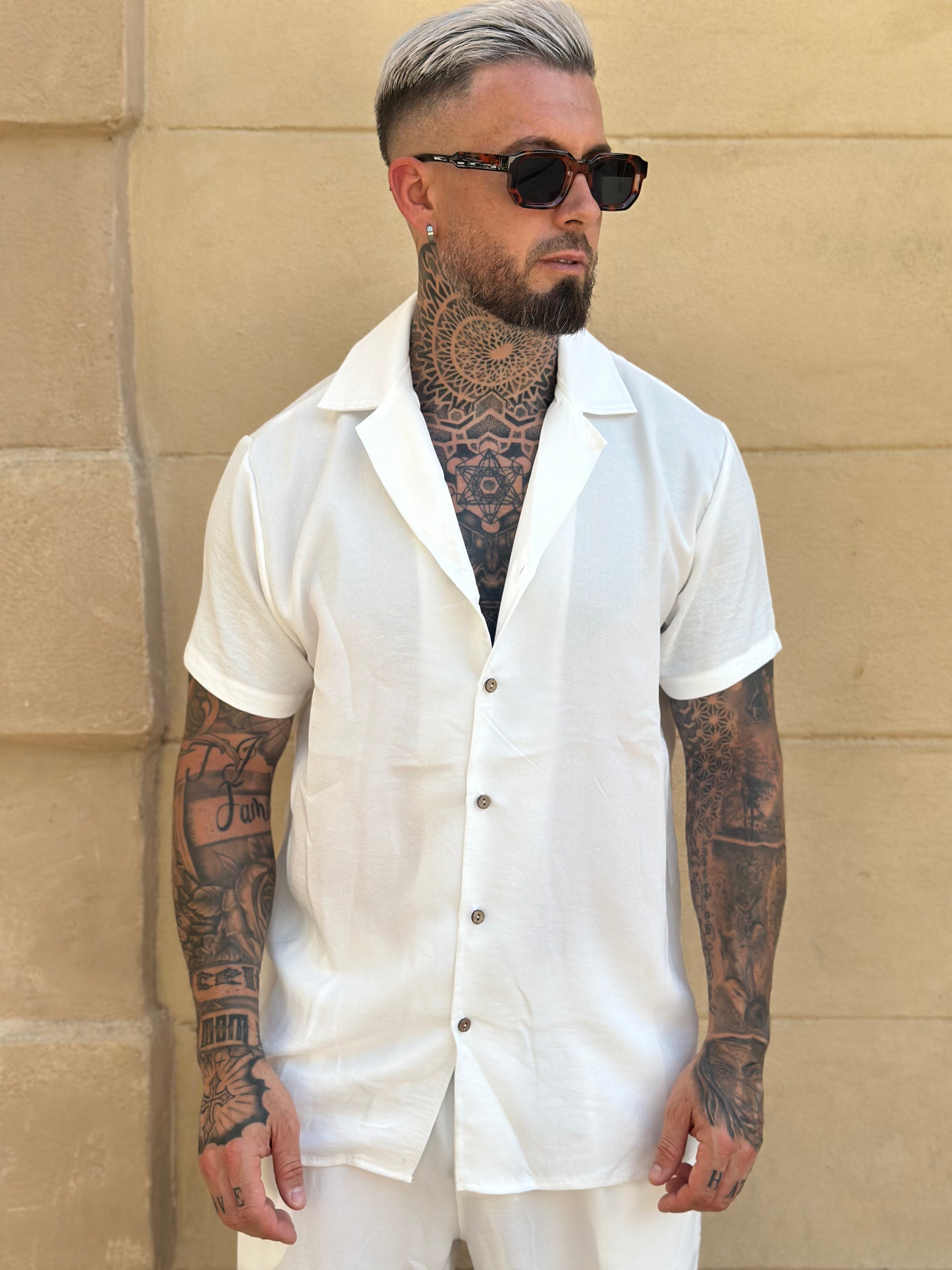 Ensemble Ibiza Lin Blanc