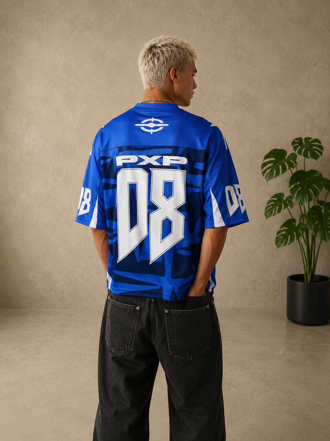 PXP - T-shirt maillot training bleu