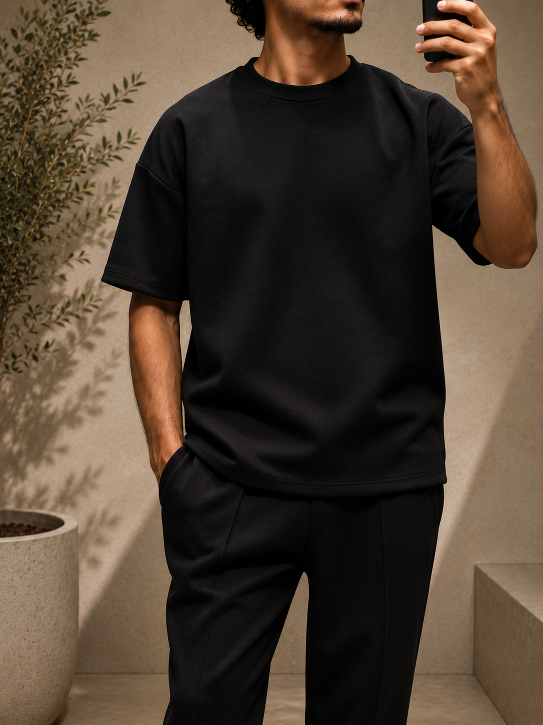 T-shirt Néoprène noir