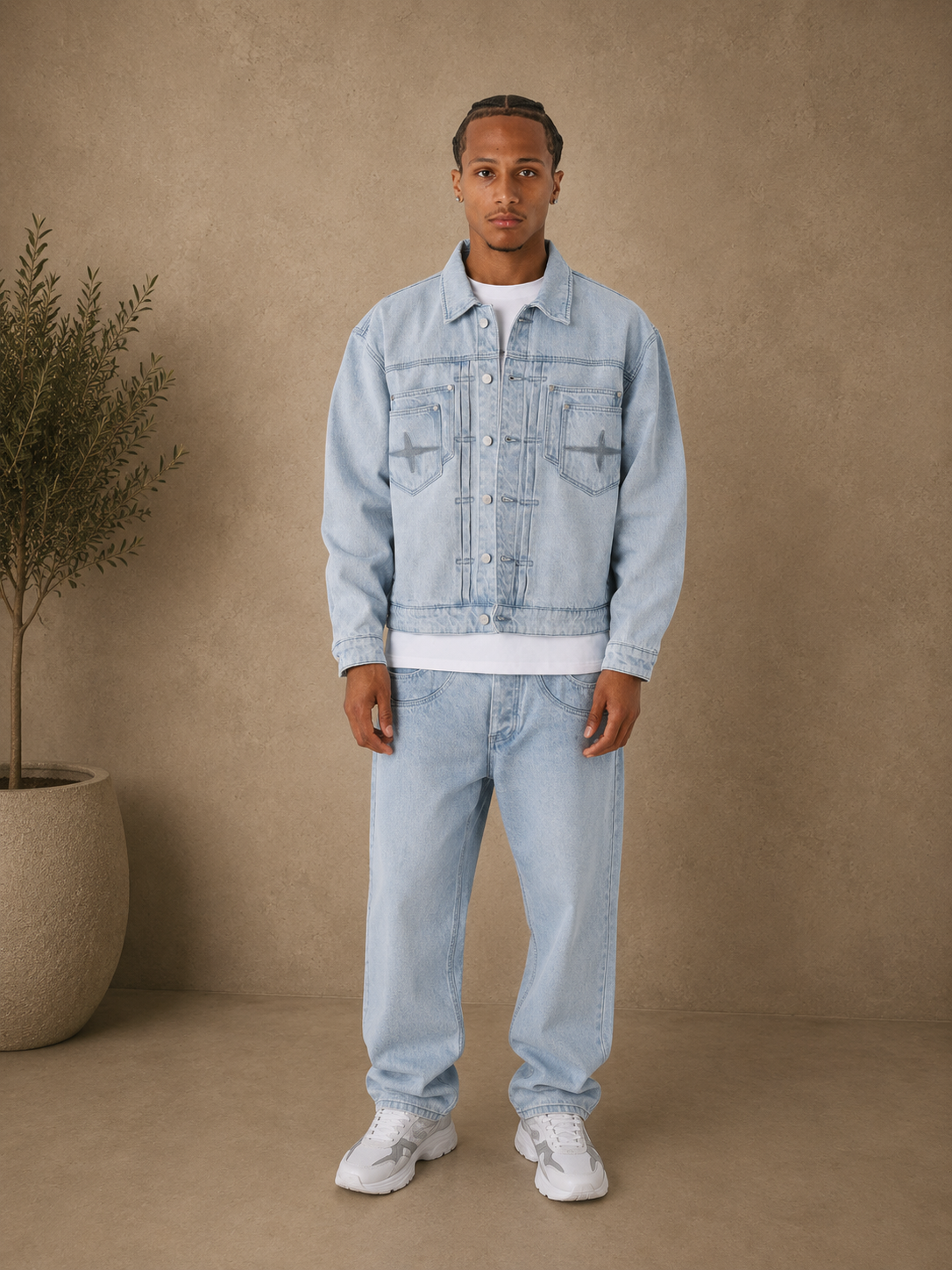 PXP - Veste en jean Polaris bleu