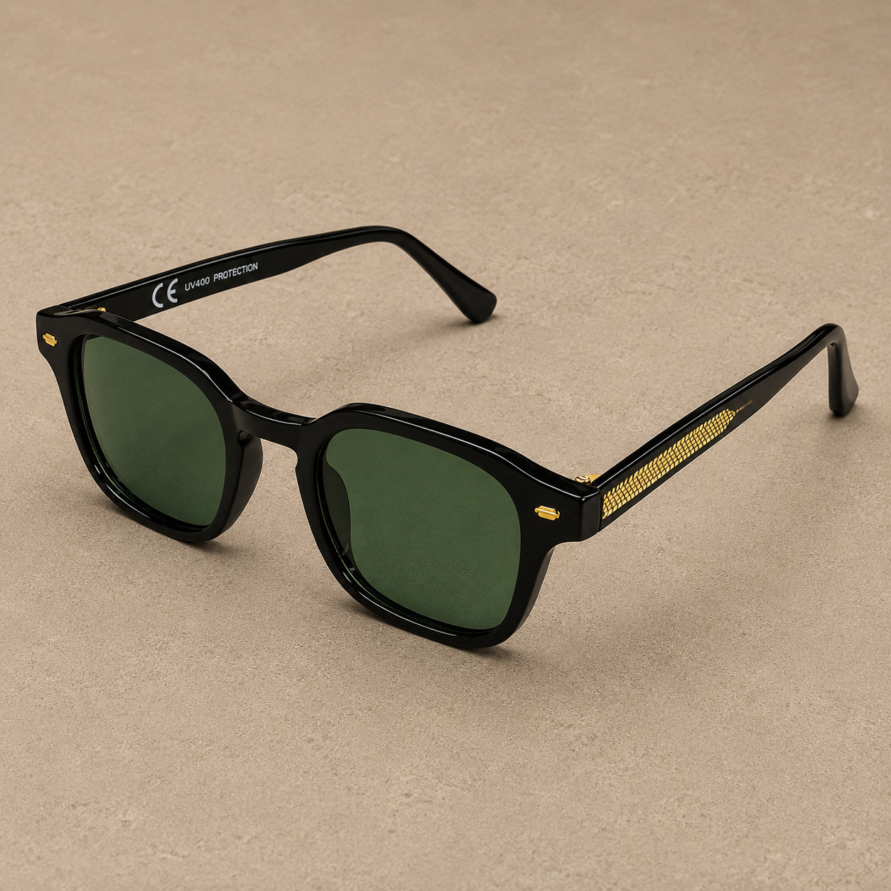 Lunette Dubaï Noir Vert