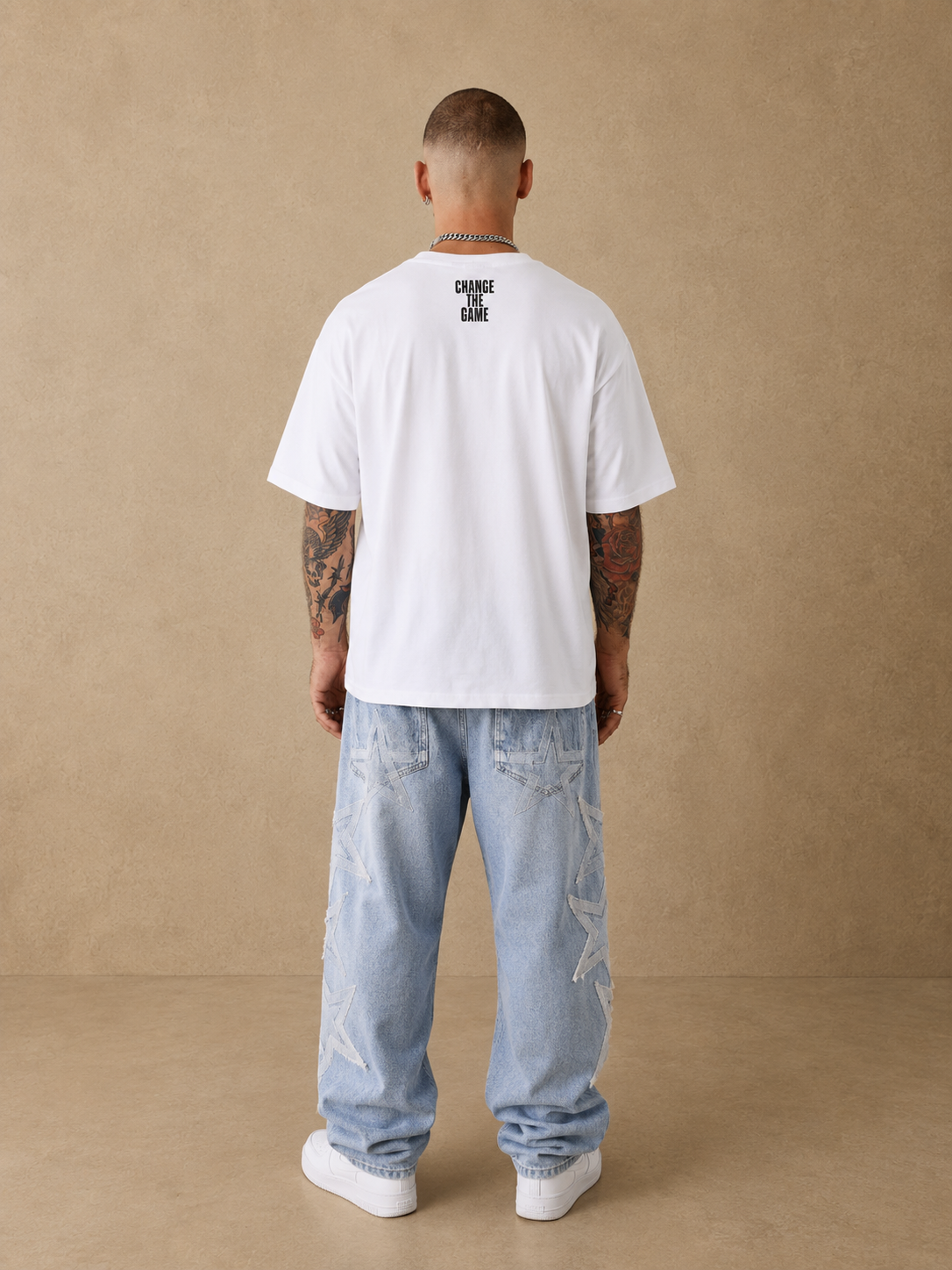 PXP - T-shirt blanc Change the game