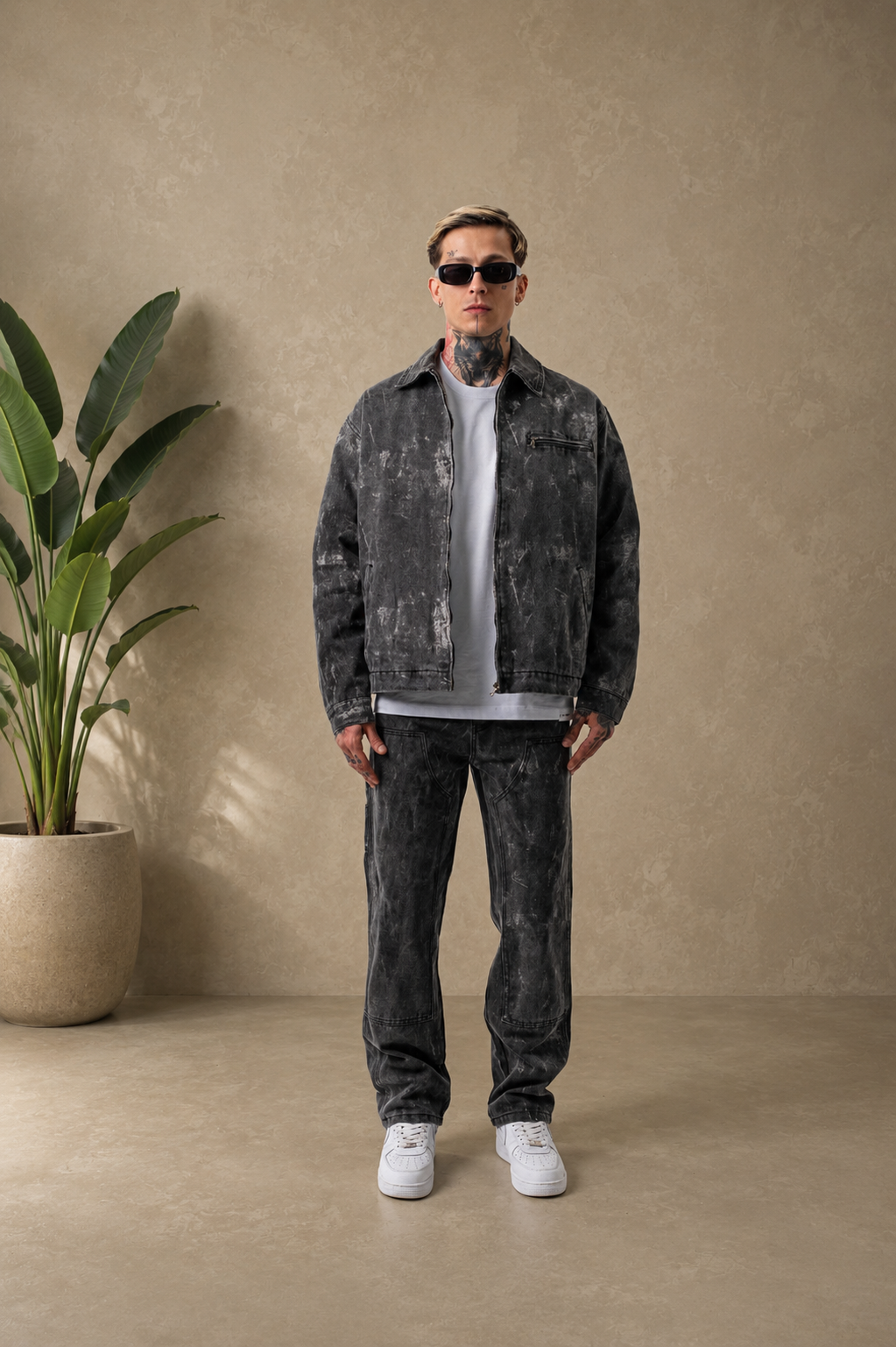 Ensemble Madrid denim gris