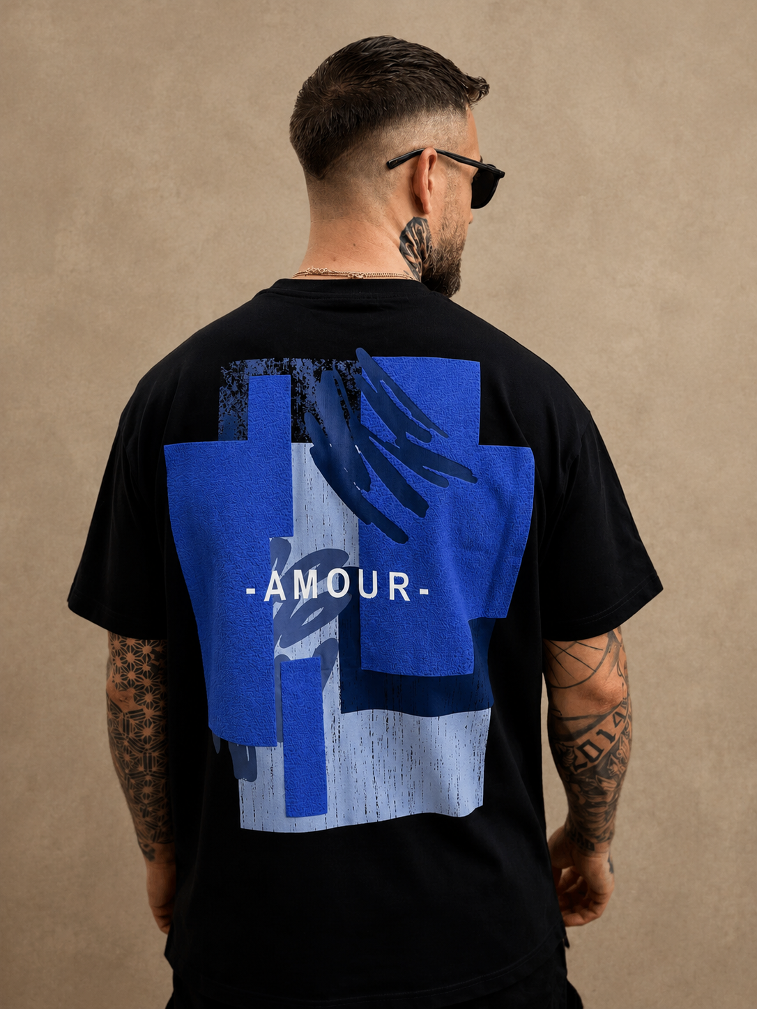 T-shirt Amour Noir