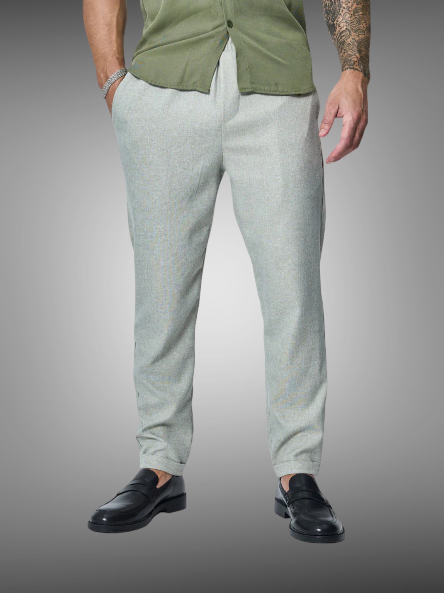 Frilivin - Pantalon vert pastel #1759-11 - Stayin