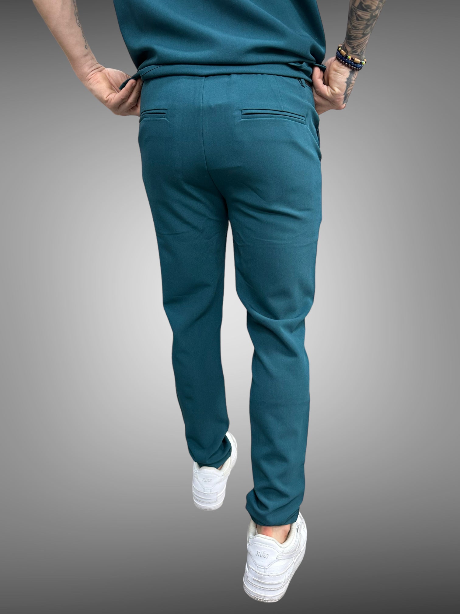 Frilivin - Pantalon Cosy vert #1576-2 - Stayin