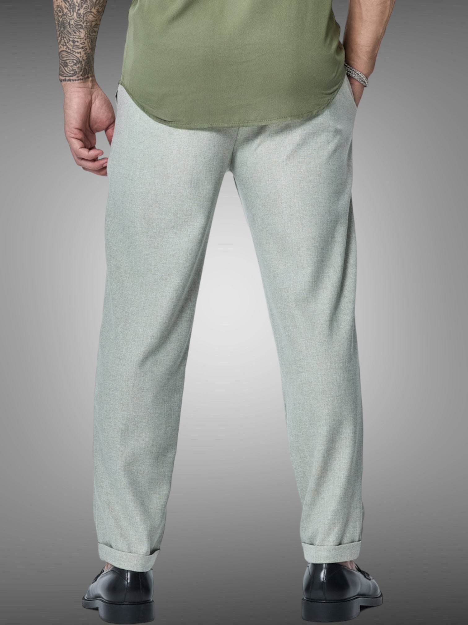 Frilivin - Pantalon vert pastel #1759-11 - Stayin