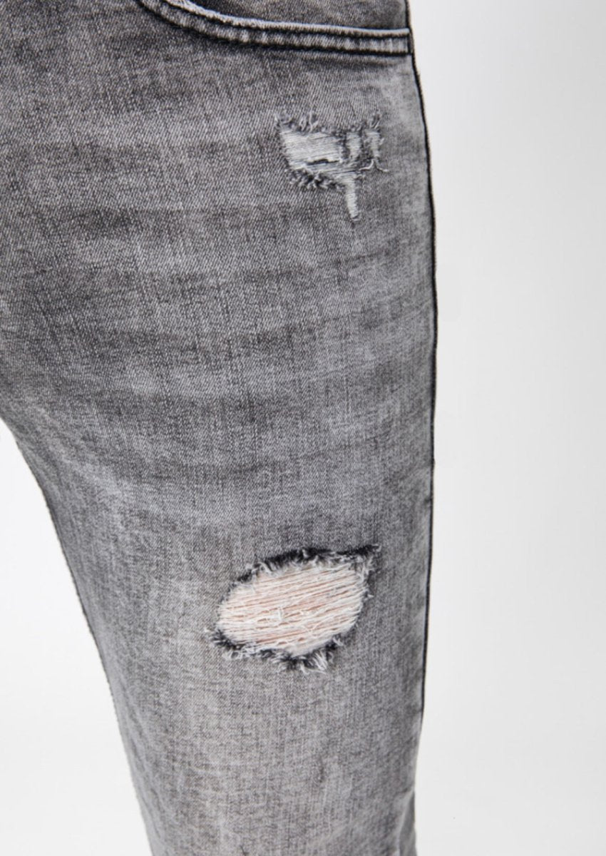 Frilivin - Jean skinny gris clair VJ308 - Stayin