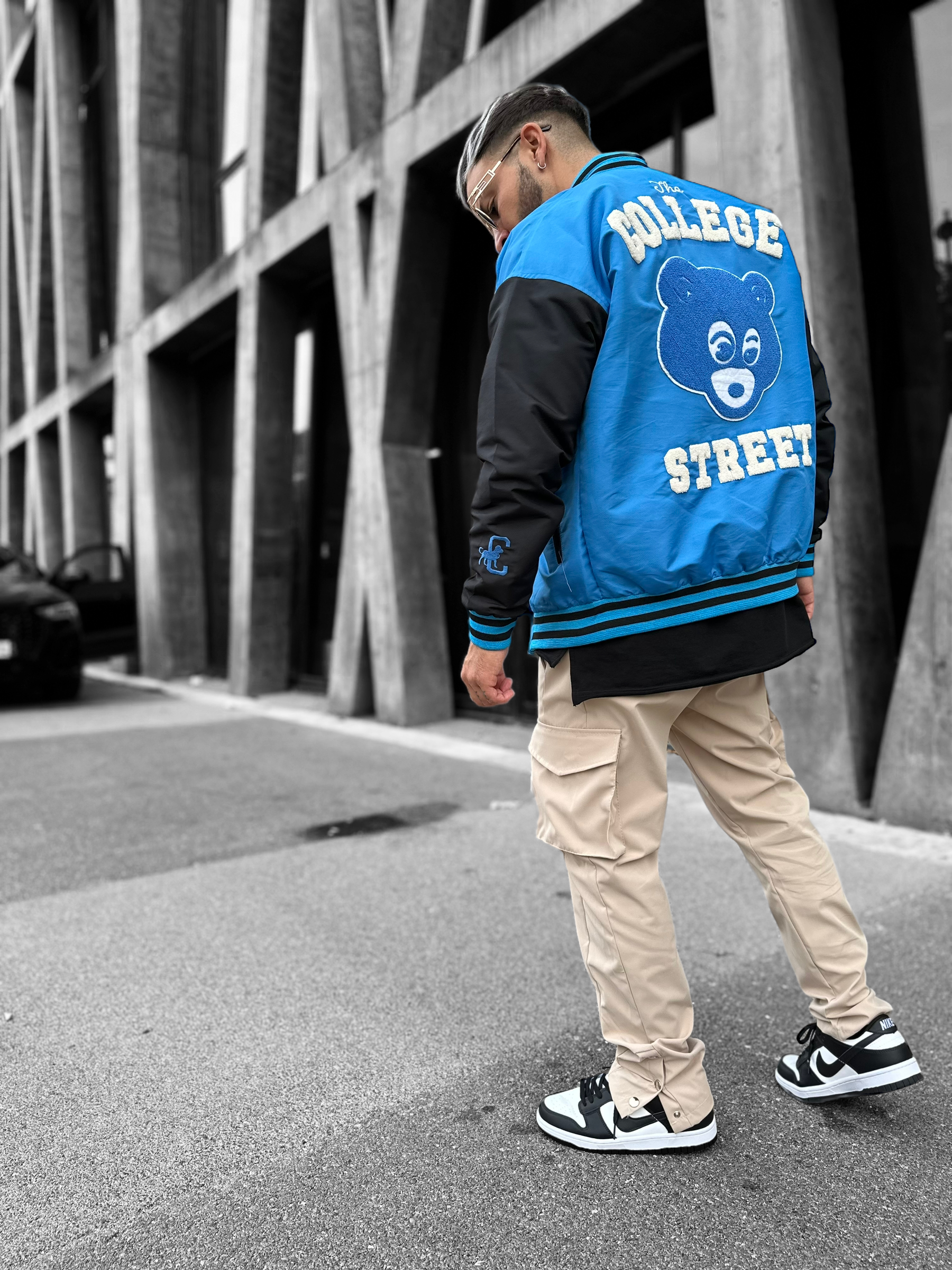 Pantalon Cargo Atlanta 3 boutons beige - Stayin