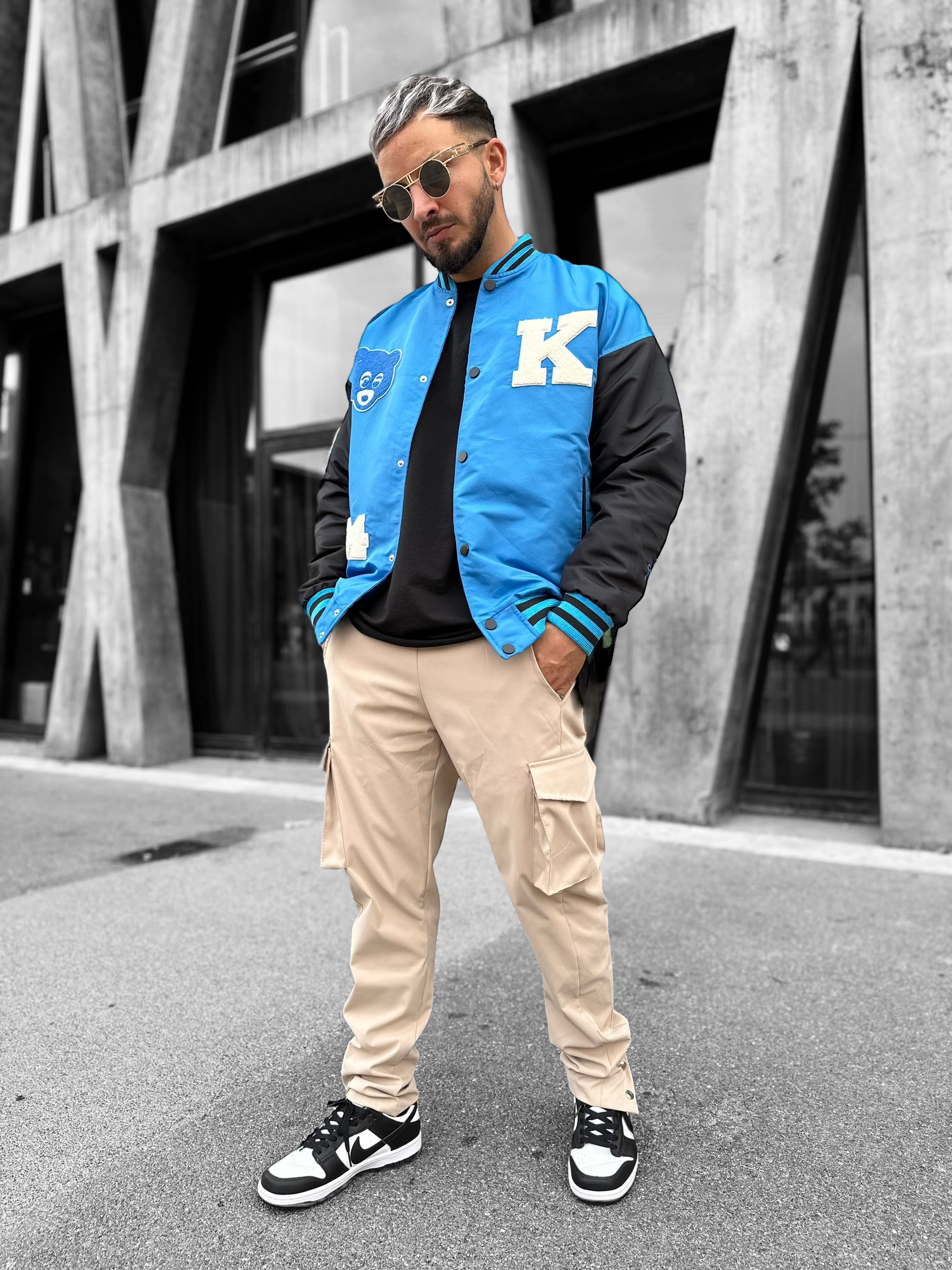 Pantalon Cargo Atlanta 3 boutons beige - Stayin