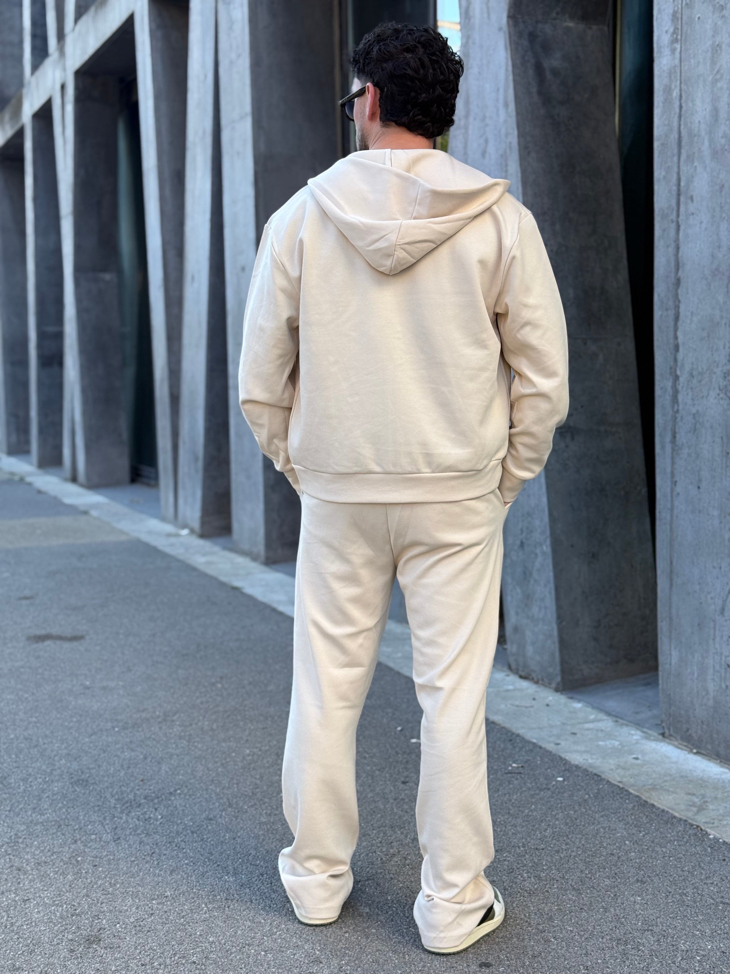 Ensemble survêtement beige trèfle