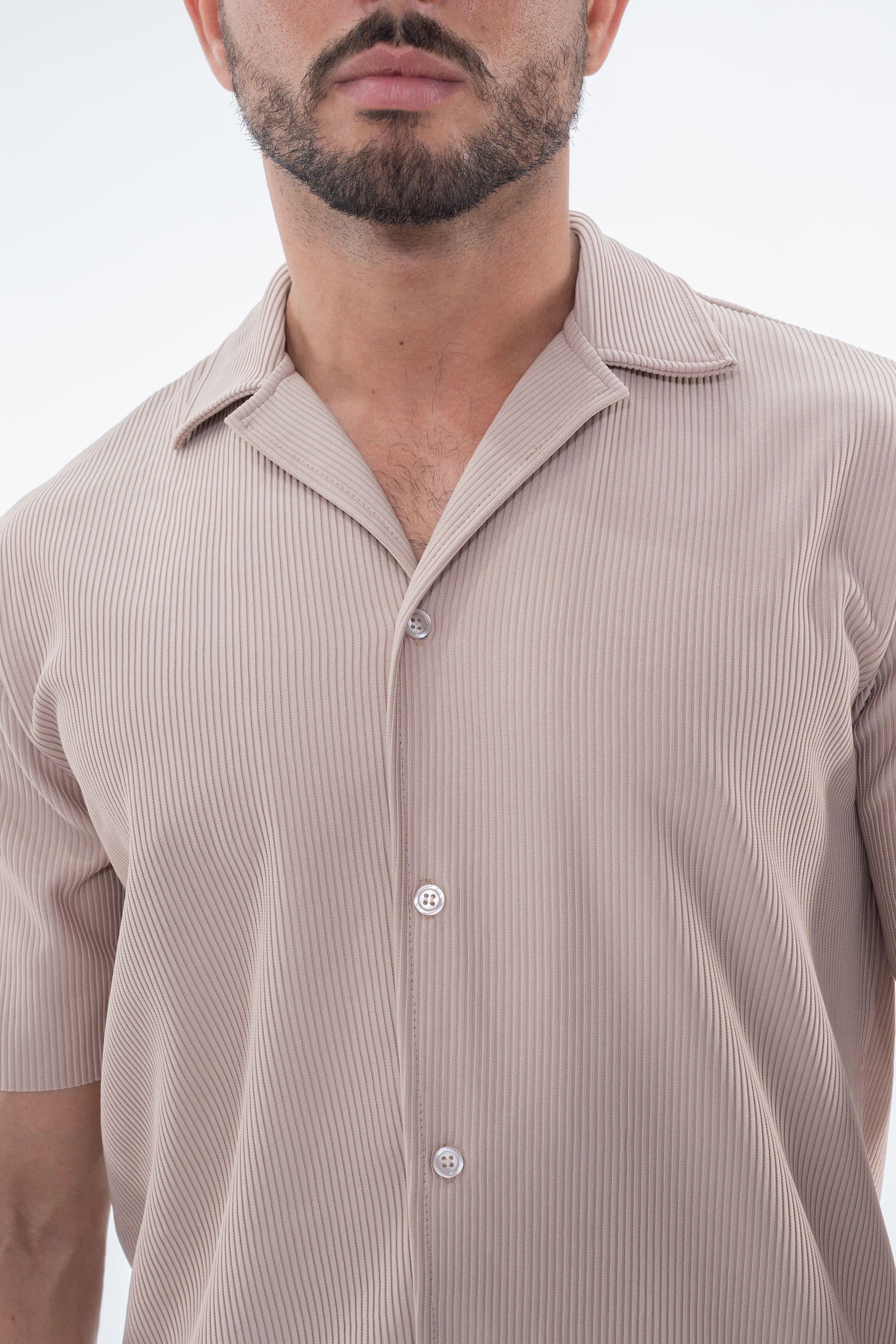 Ensemble Pablo Chemise pantalon beige