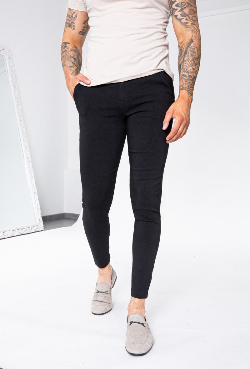 Pantalon cosy noir