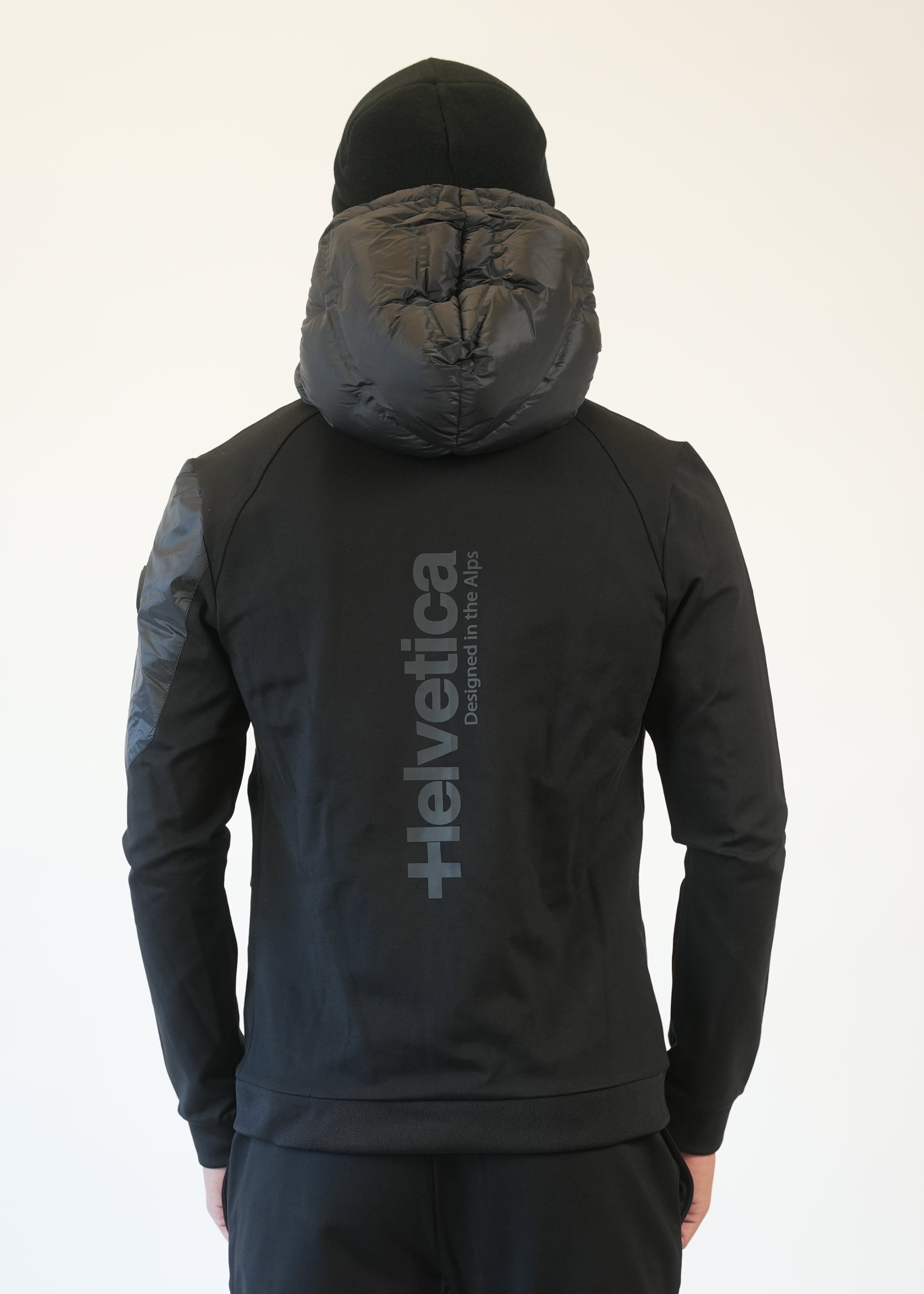 Helvetica - Veste doudoune Isere noir