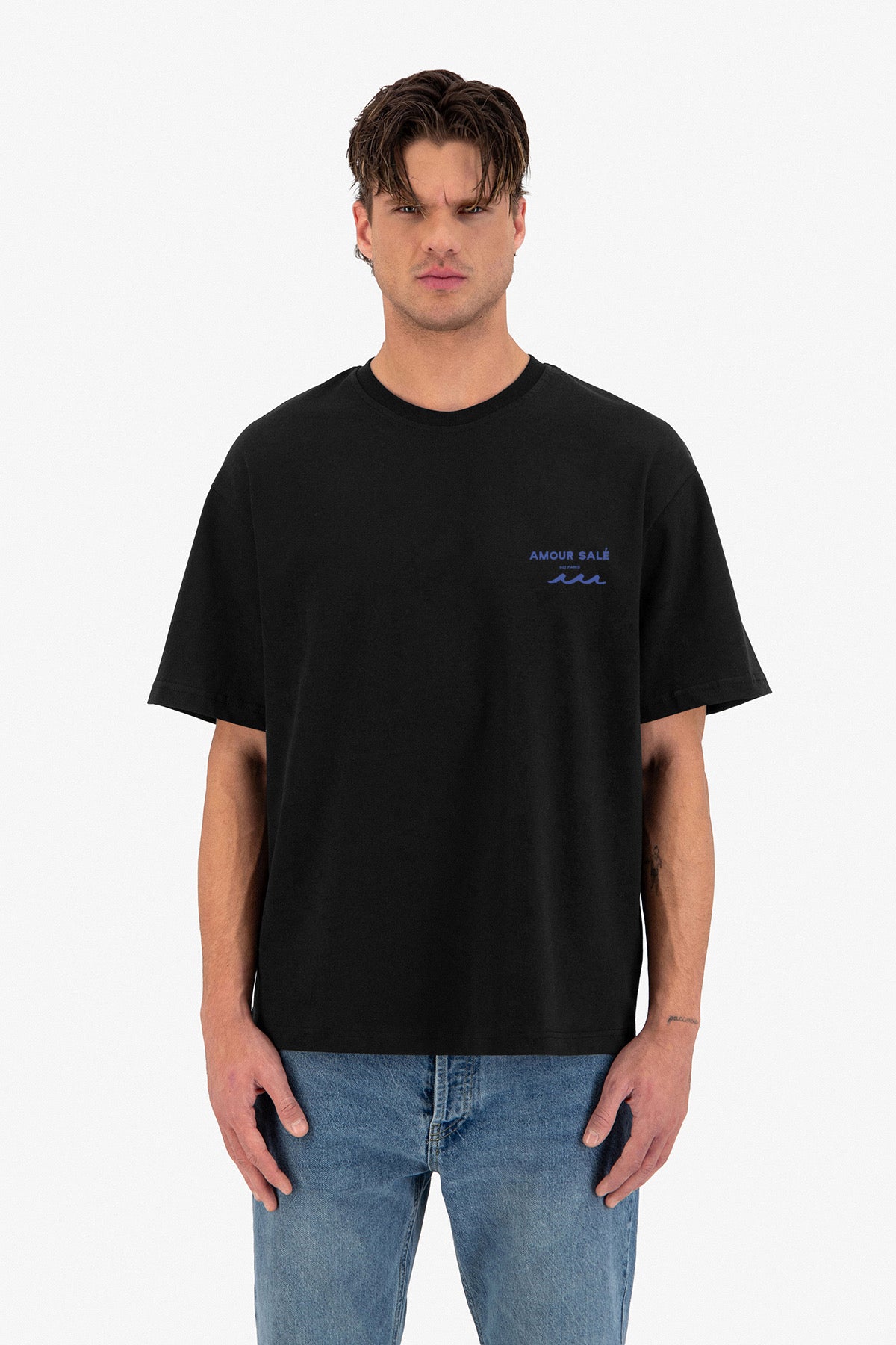 T-Shirt Amour Salé noir