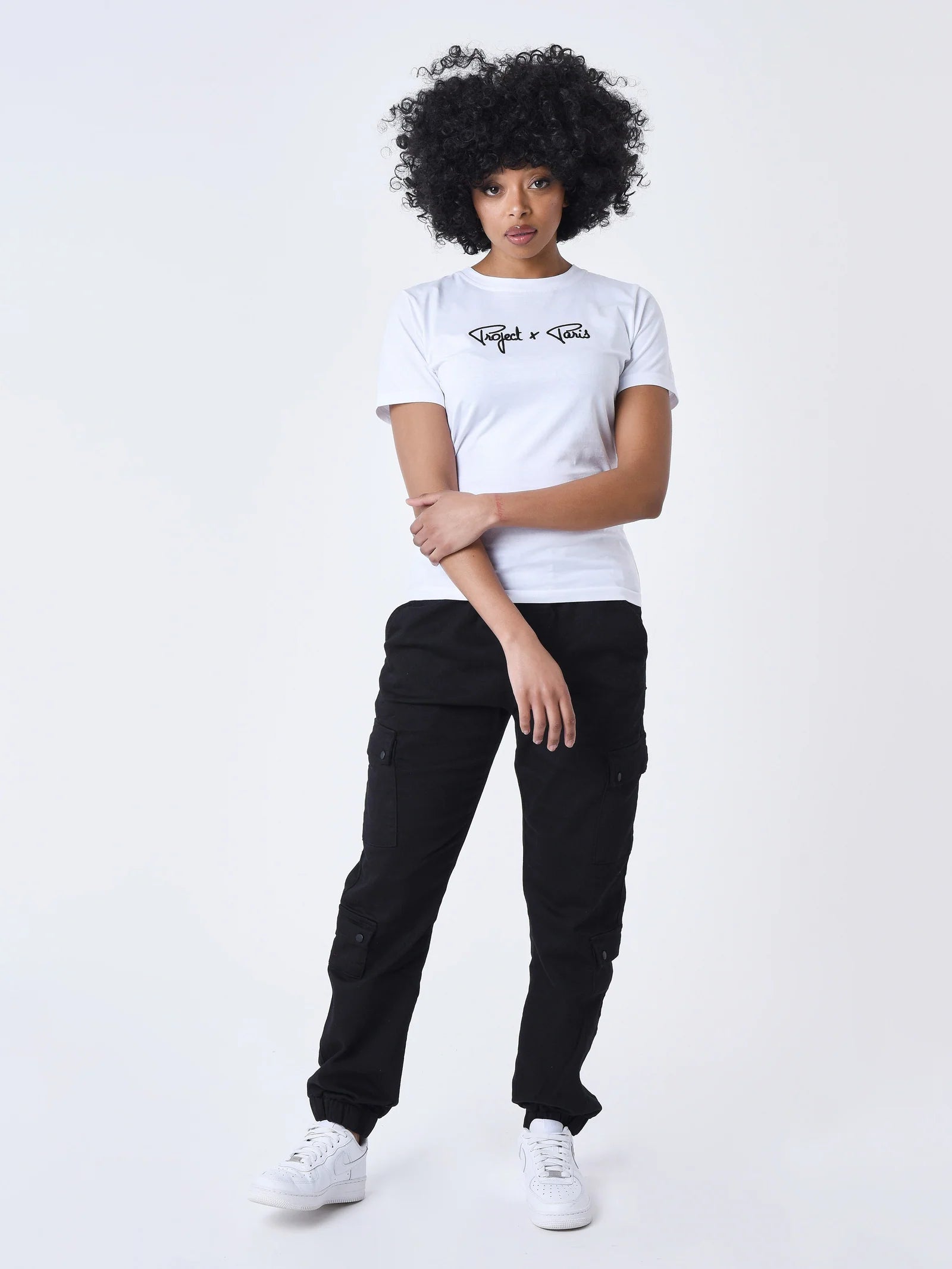 PXP - Pantalon cargo multipoches noir