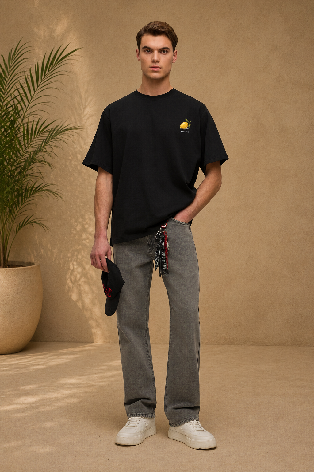 T-shirt Limoni noir
