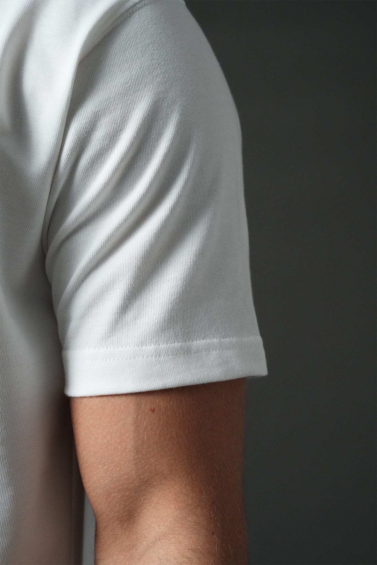 T-Shirt Trèfle relief blanc
