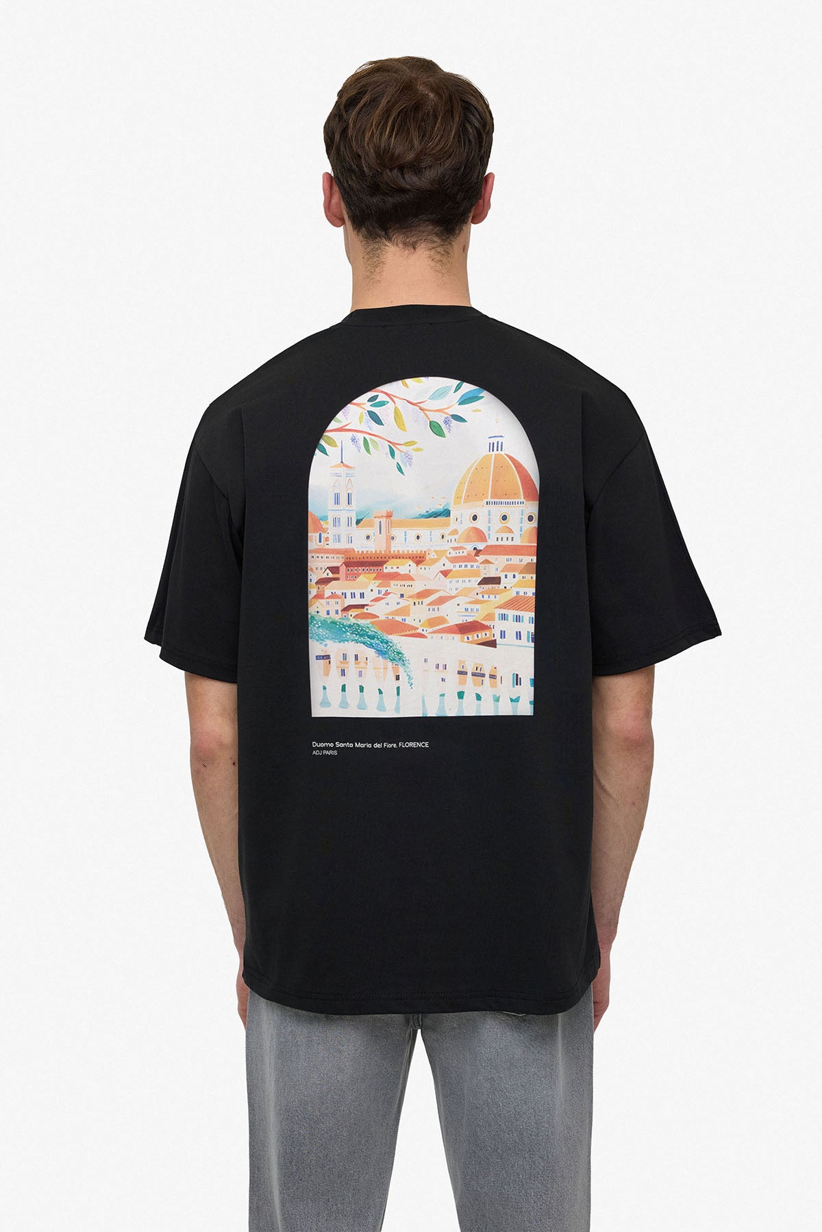 T-shirt Firenze noir