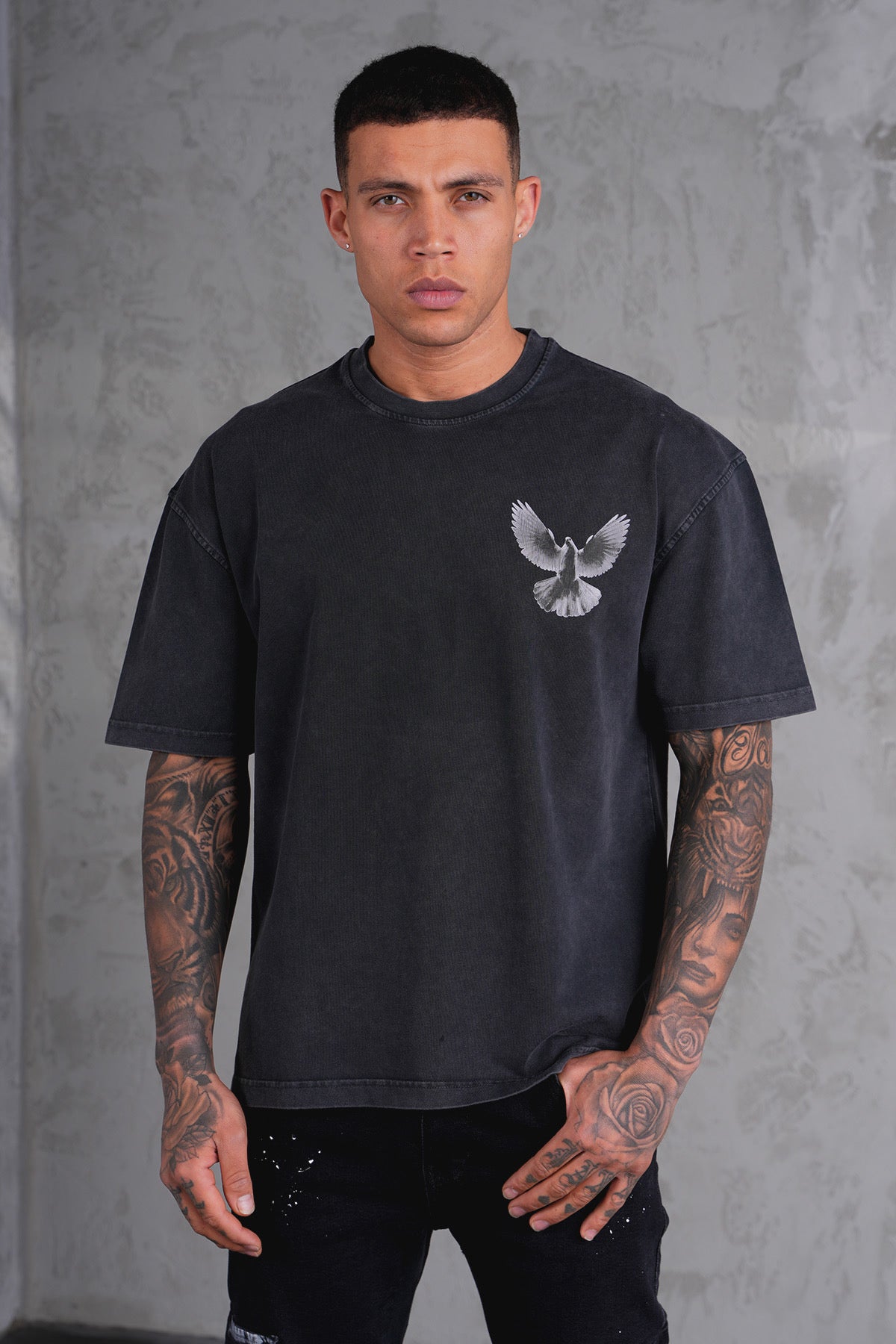 T-Shirt Colombe gris