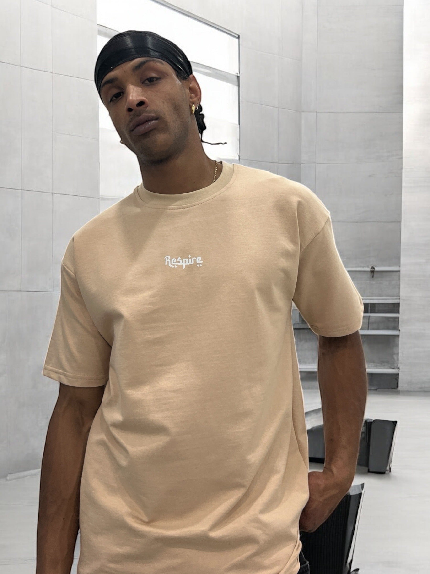 T-shirt Oversize RESPIRE beige