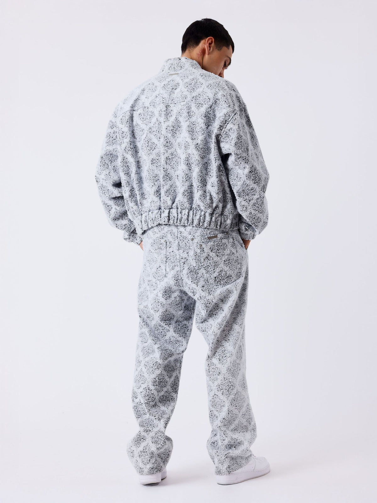 PXP - PANTALON GRIS MOTIF CARREAUX MOUNTAIN