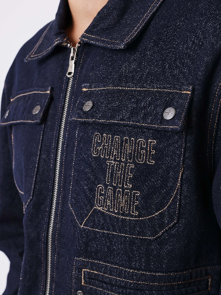 PXP - VESTE DENIM CLASSY BRUT CHANGE THE GAME
