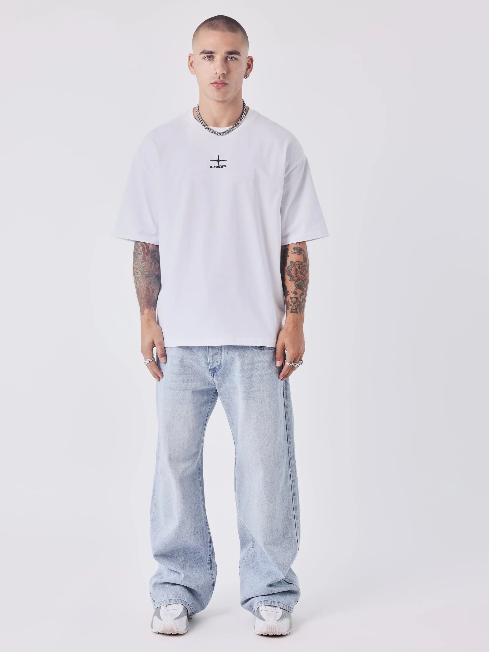 PXP - T-shirt blanc Change the game