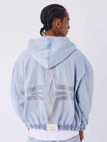 PXP - Veste capuche en jean Polaris