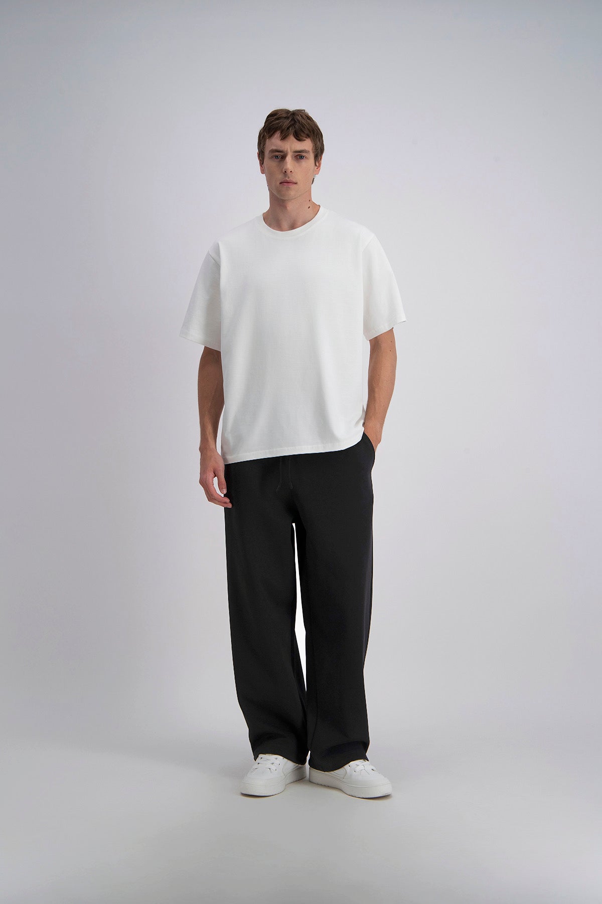 Pantalon jogg loose noir