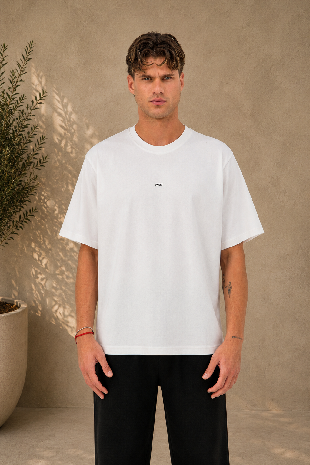 T-Shirt Sweet blanc