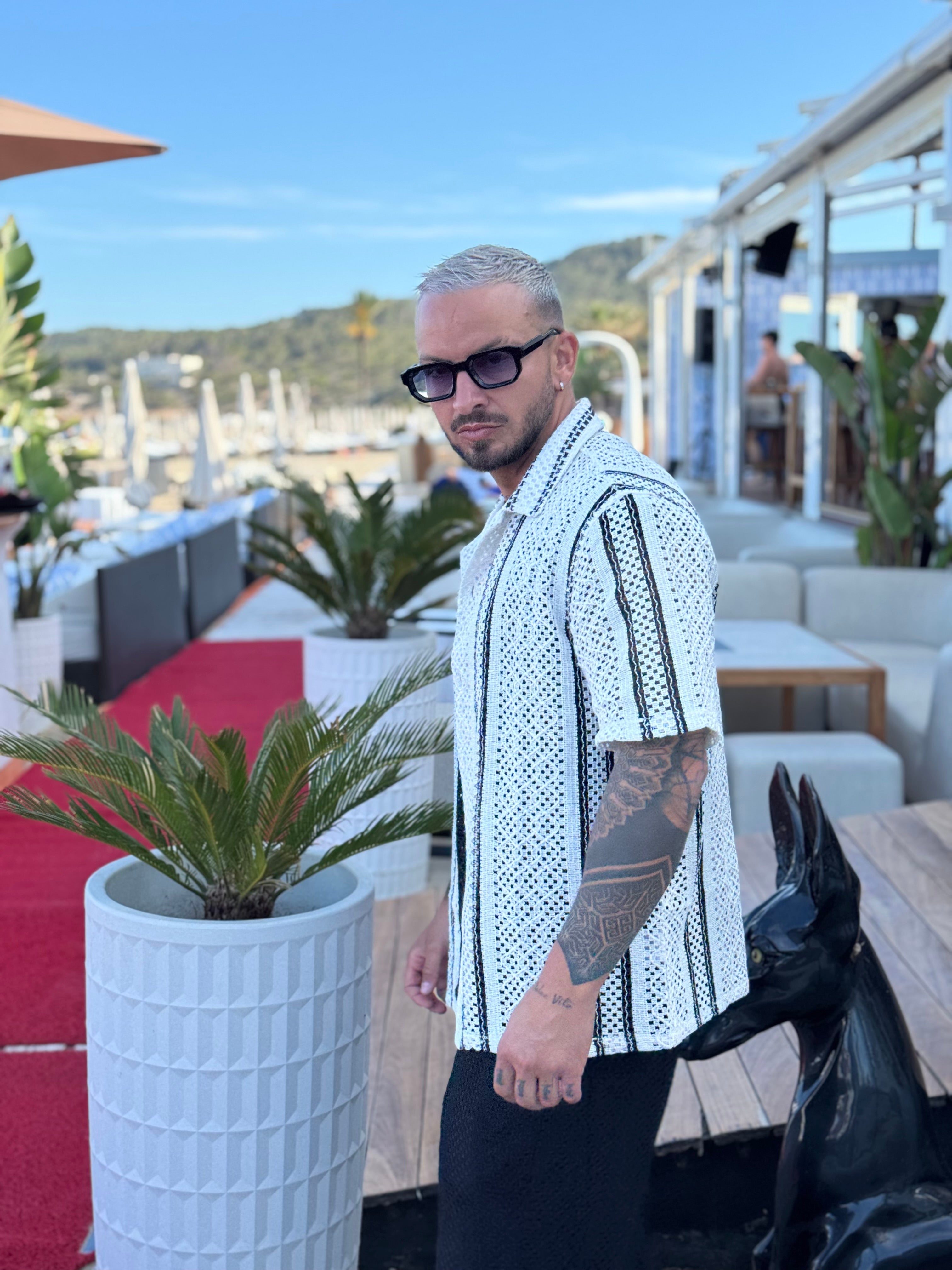 Chemise maille Ibiza