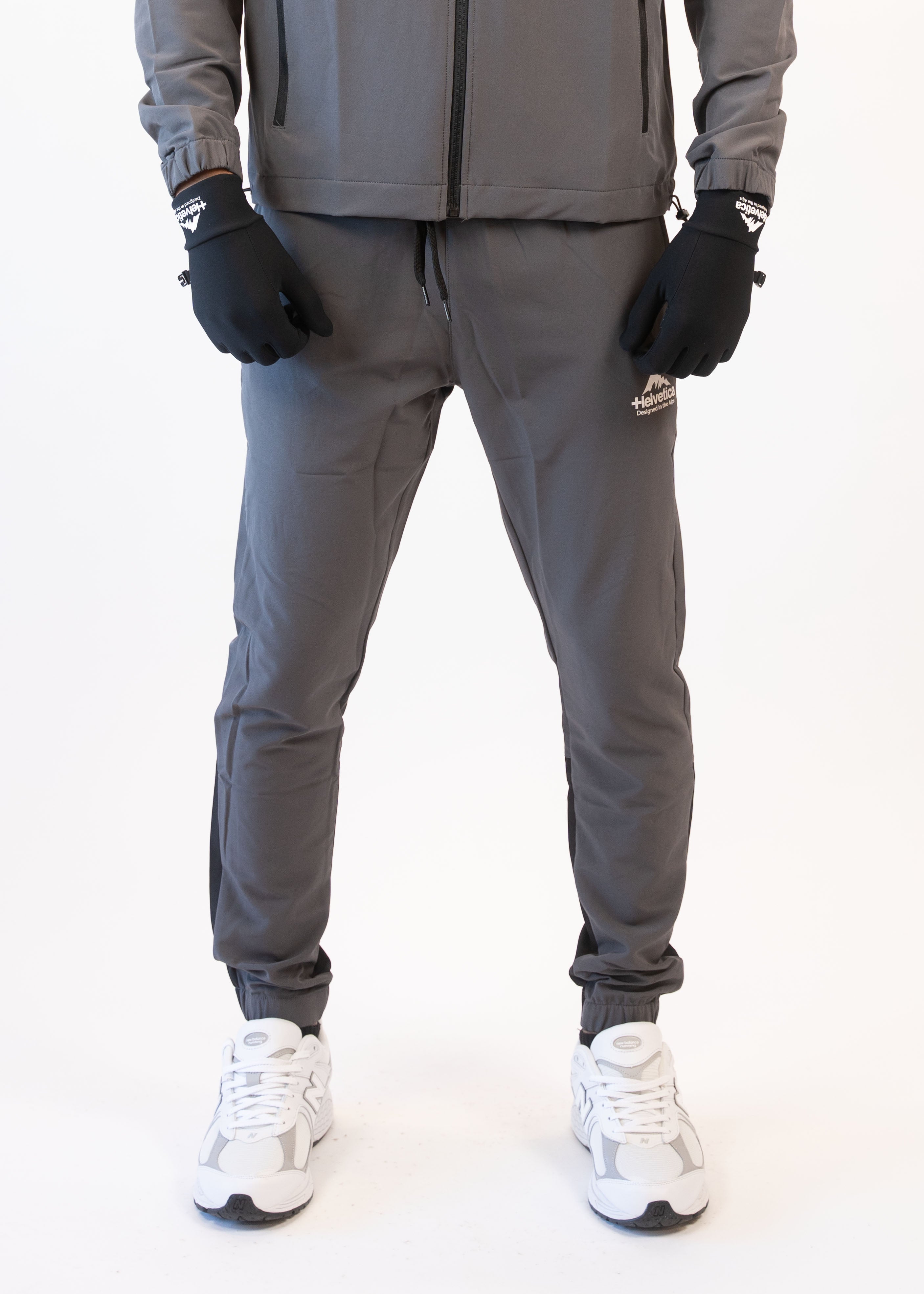 Helvetica - Pantalon jogging Swindon Dark Grey