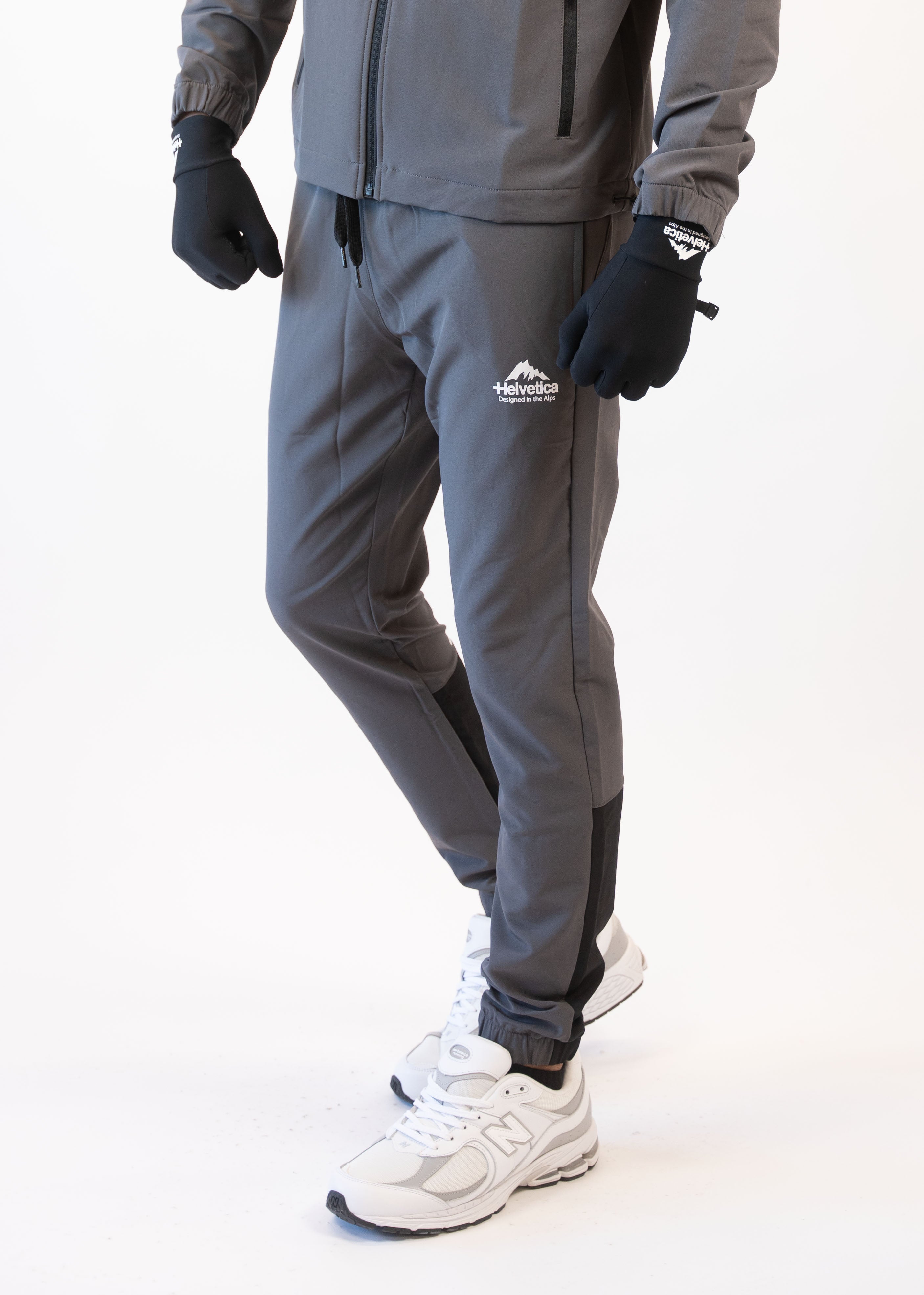 Helvetica - Pantalon jogging Swindon Dark Grey