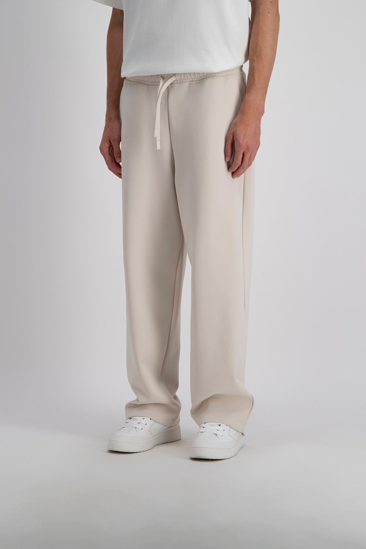 Pantalon jogg loose beige
