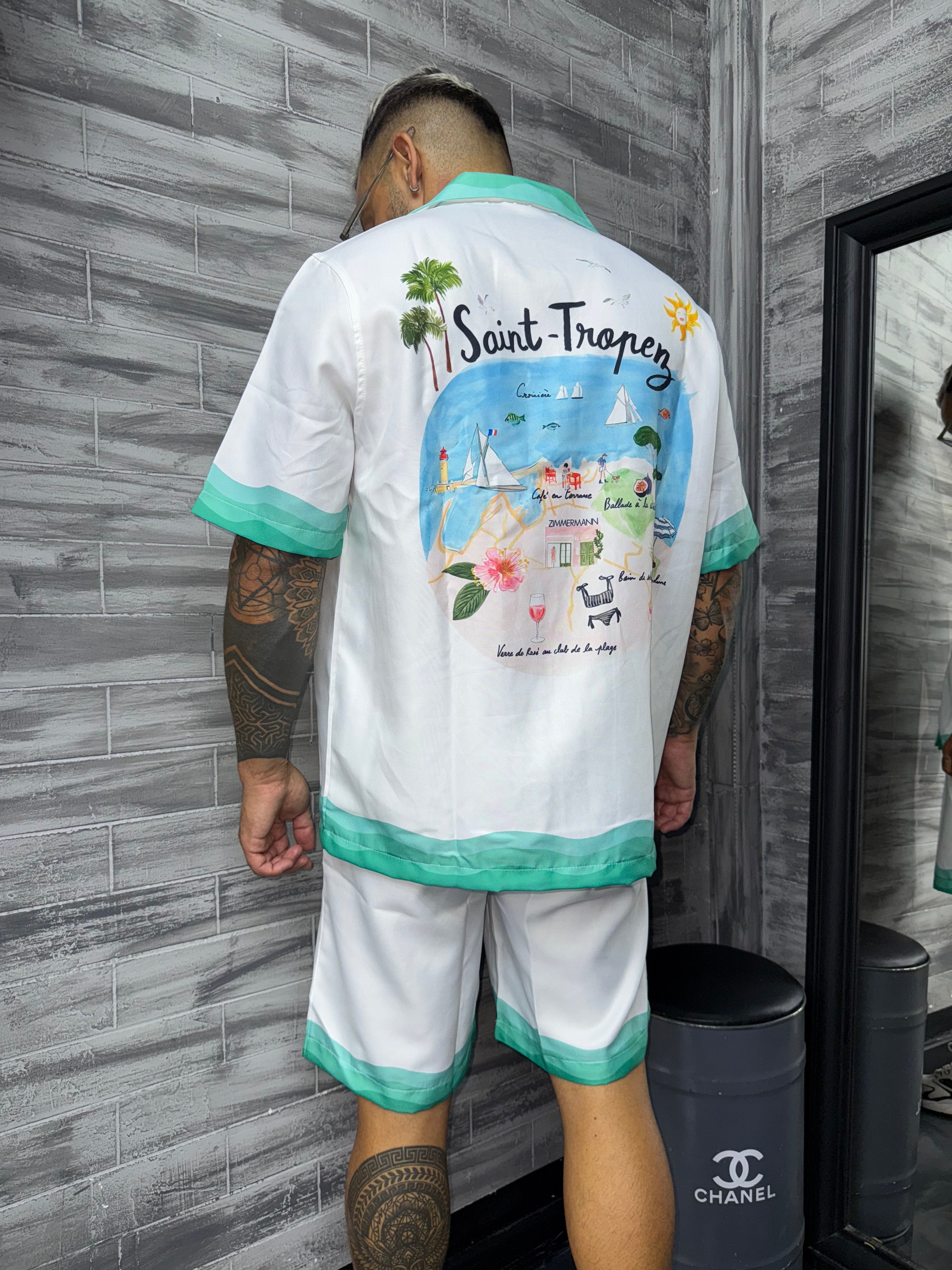 Ensemble Saint-tropez short + chemise