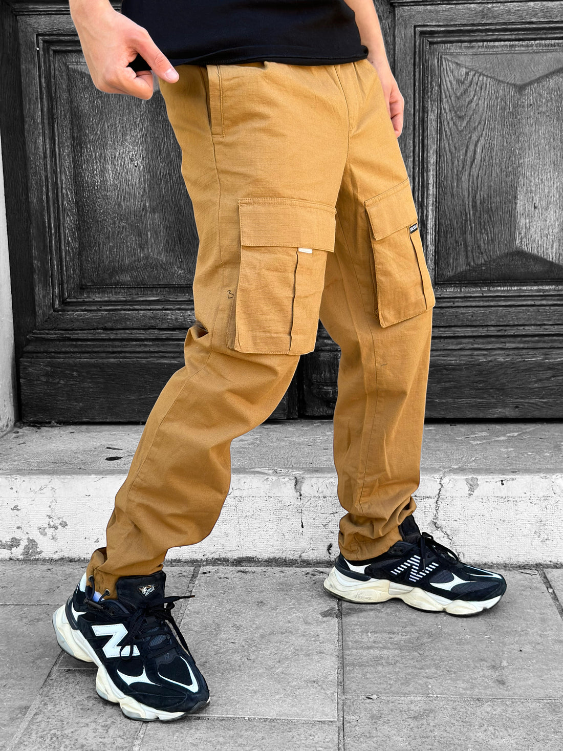 SikSilk - Tan Ripstop Cargo Pants