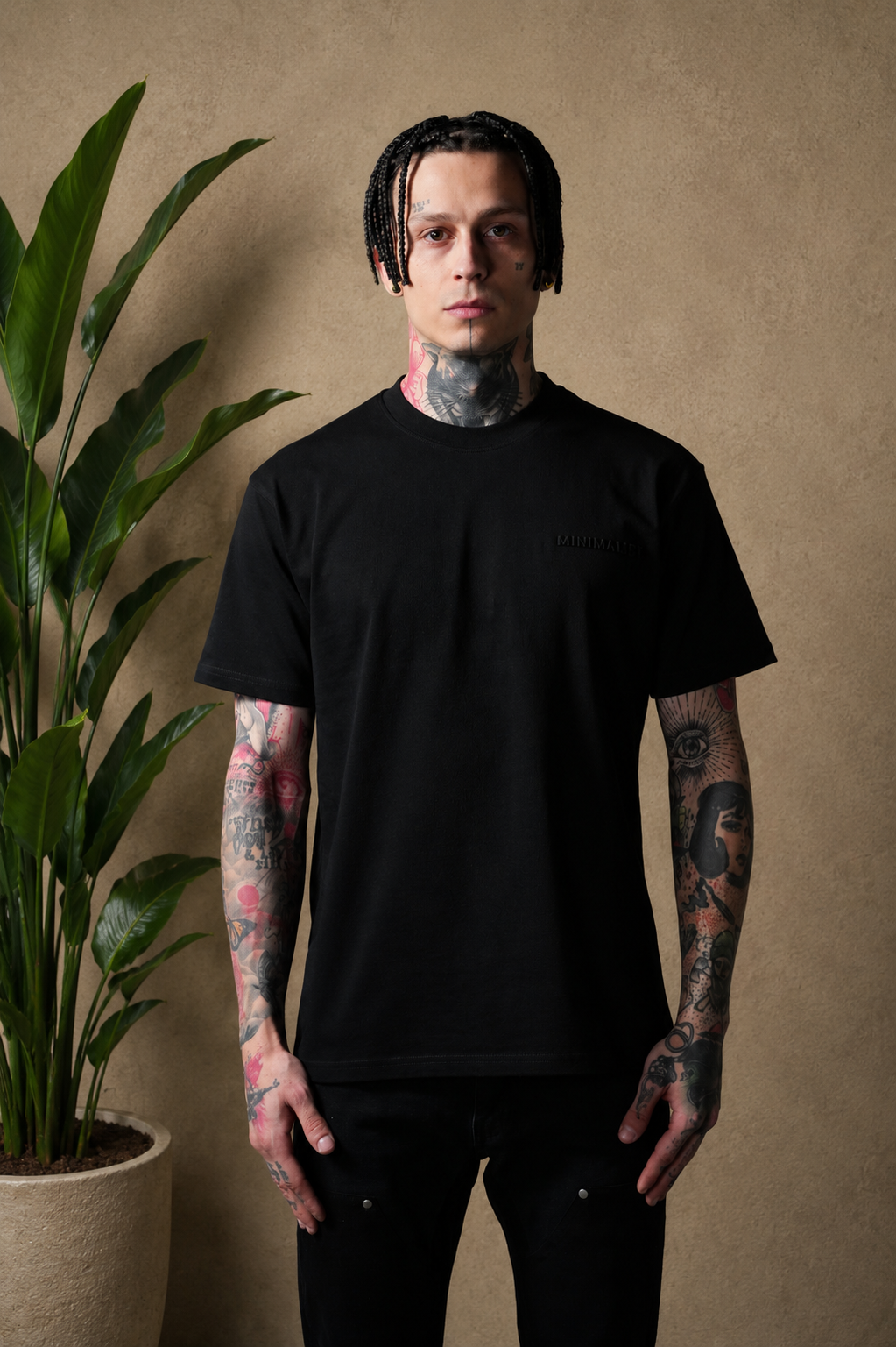 T-Shirt Minimaliste noir