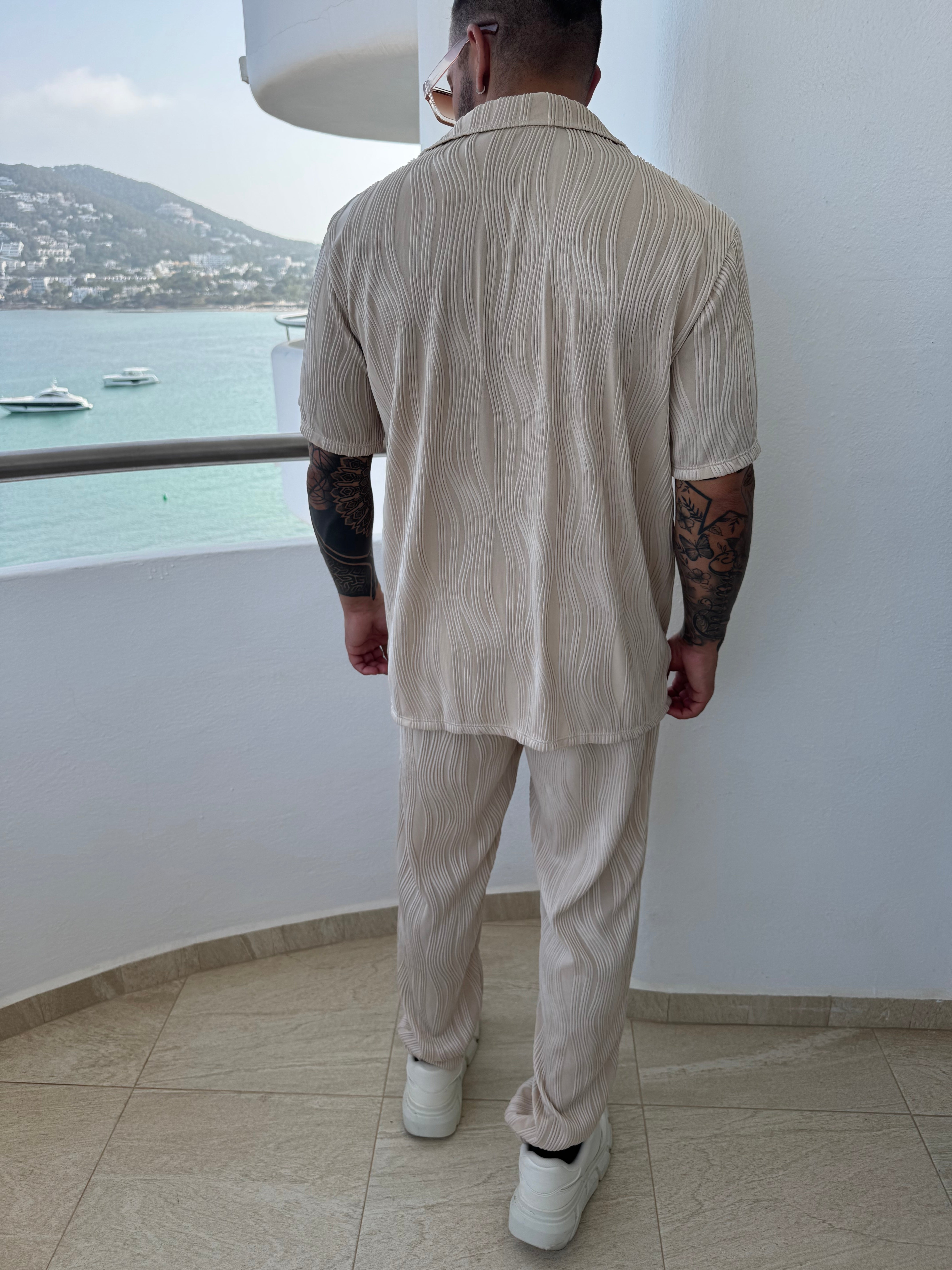 Ensemble Pablo velvet beige