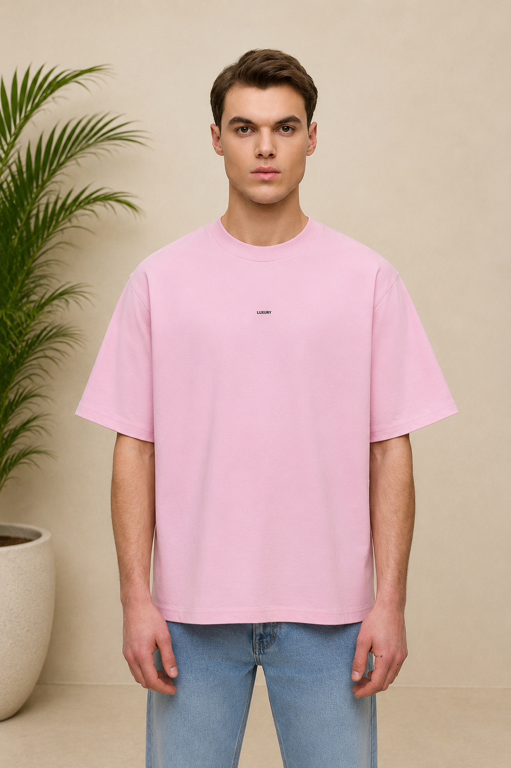 T-shirt Luxury Saint-Tropez rose