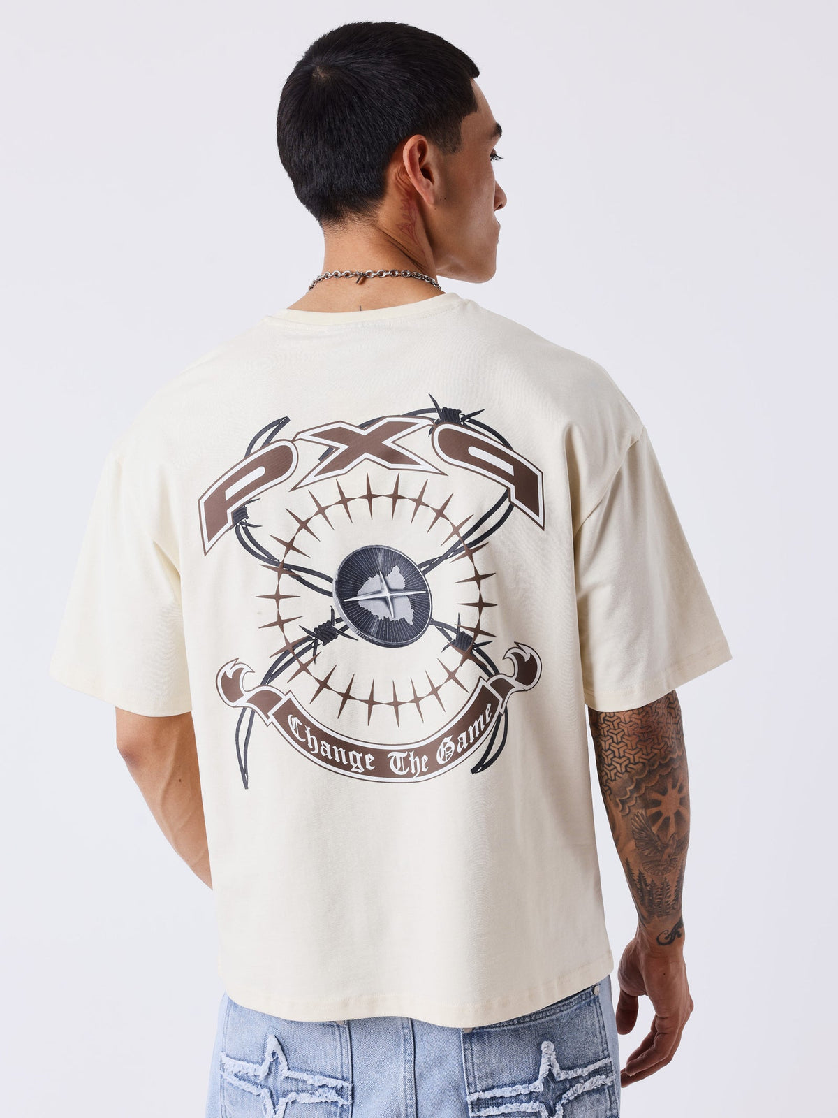 PXP - T-SHIRT DOWNTOWN BEIGE