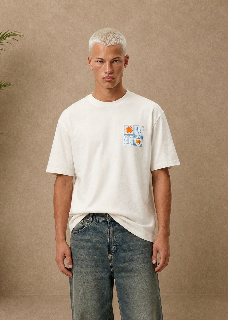T-Shirt Capri blanc